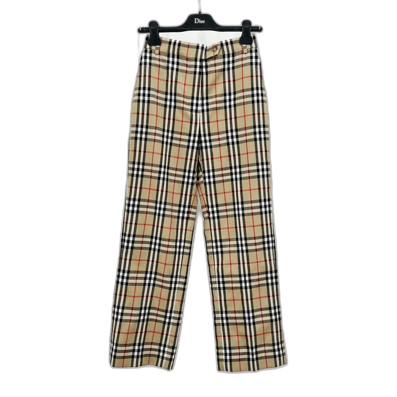 Burberry Burberry Burberry Classic Plaid Wool Casual Pants-2507 Size 22" - 1 Thumbnail