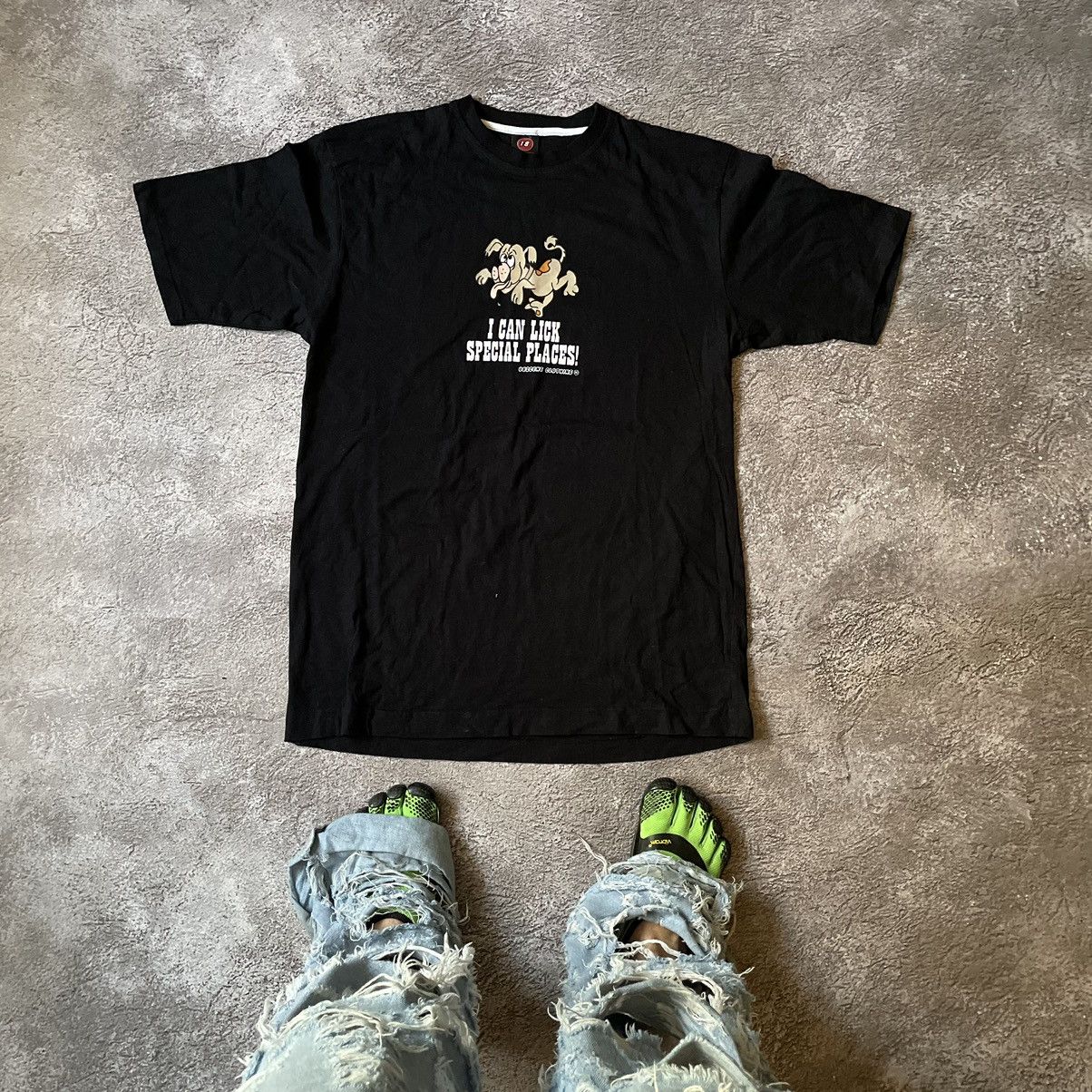 Vintage Vintage Y2K Graphic Tee Sun Faded Humor Skate Streetwear XL Size US XL / EU 56 / 4 - 1 Thumbnail