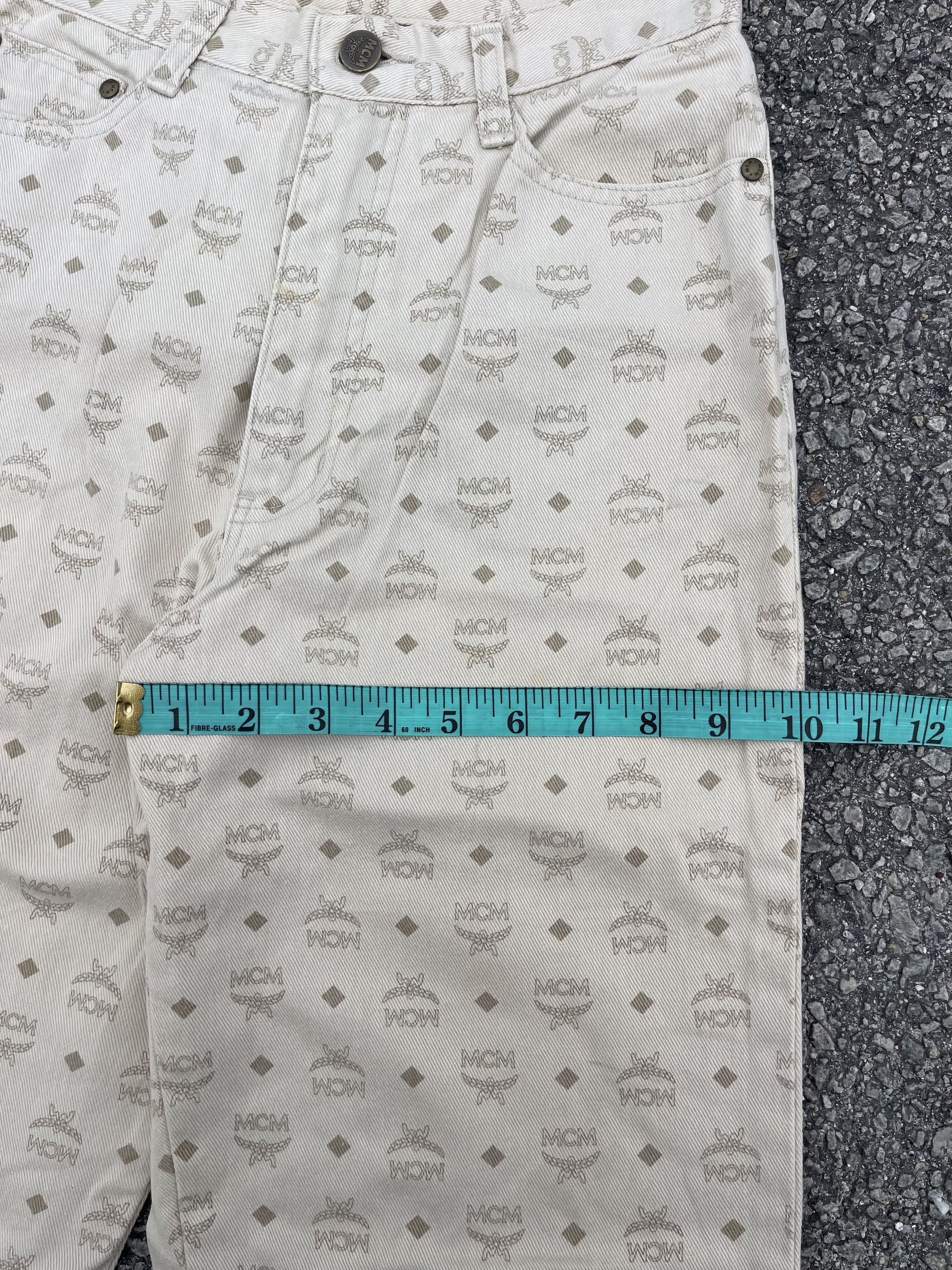 MCM × Vintage Vtg MCM Monogram Beige Colour Size 26 Size 26" / US 2 / IT 38 - 10 Thumbnail