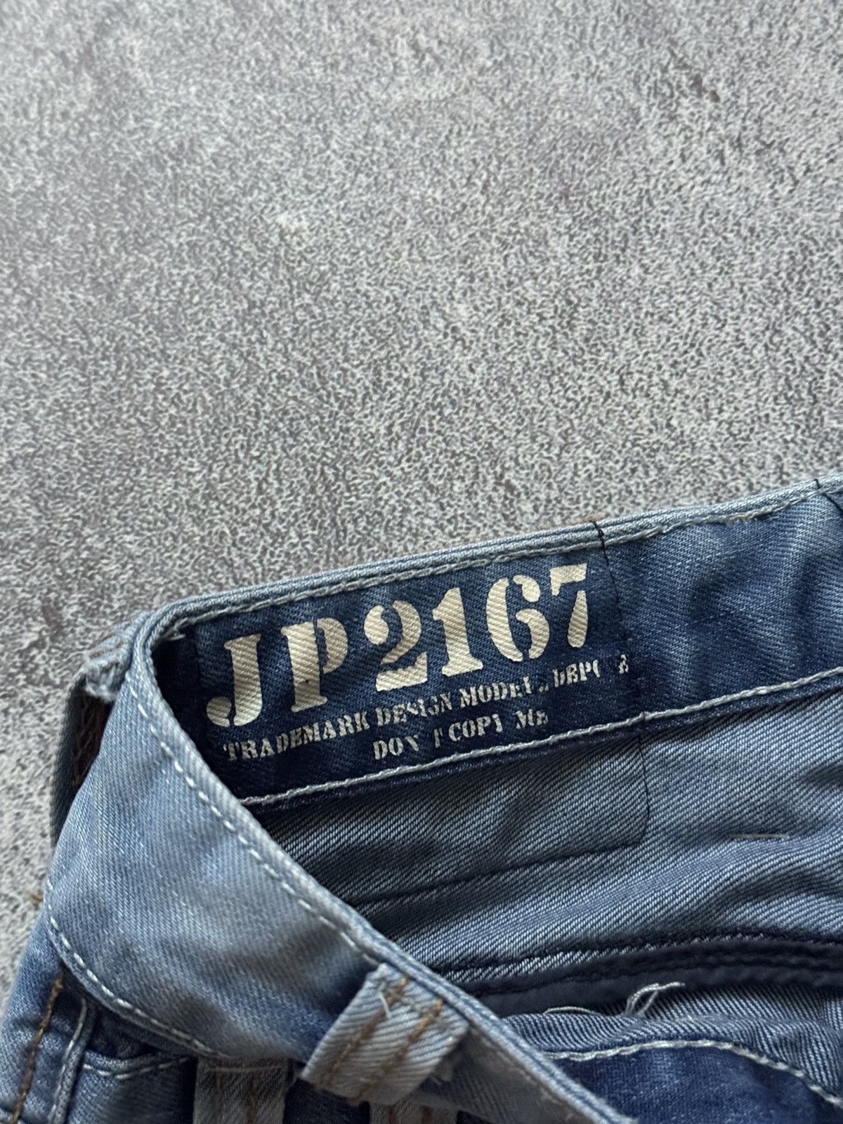 Japanese Brand Japrag 29 by okishana samoki denim cargo pant trouser Jean Size US 29 - 7 Thumbnail