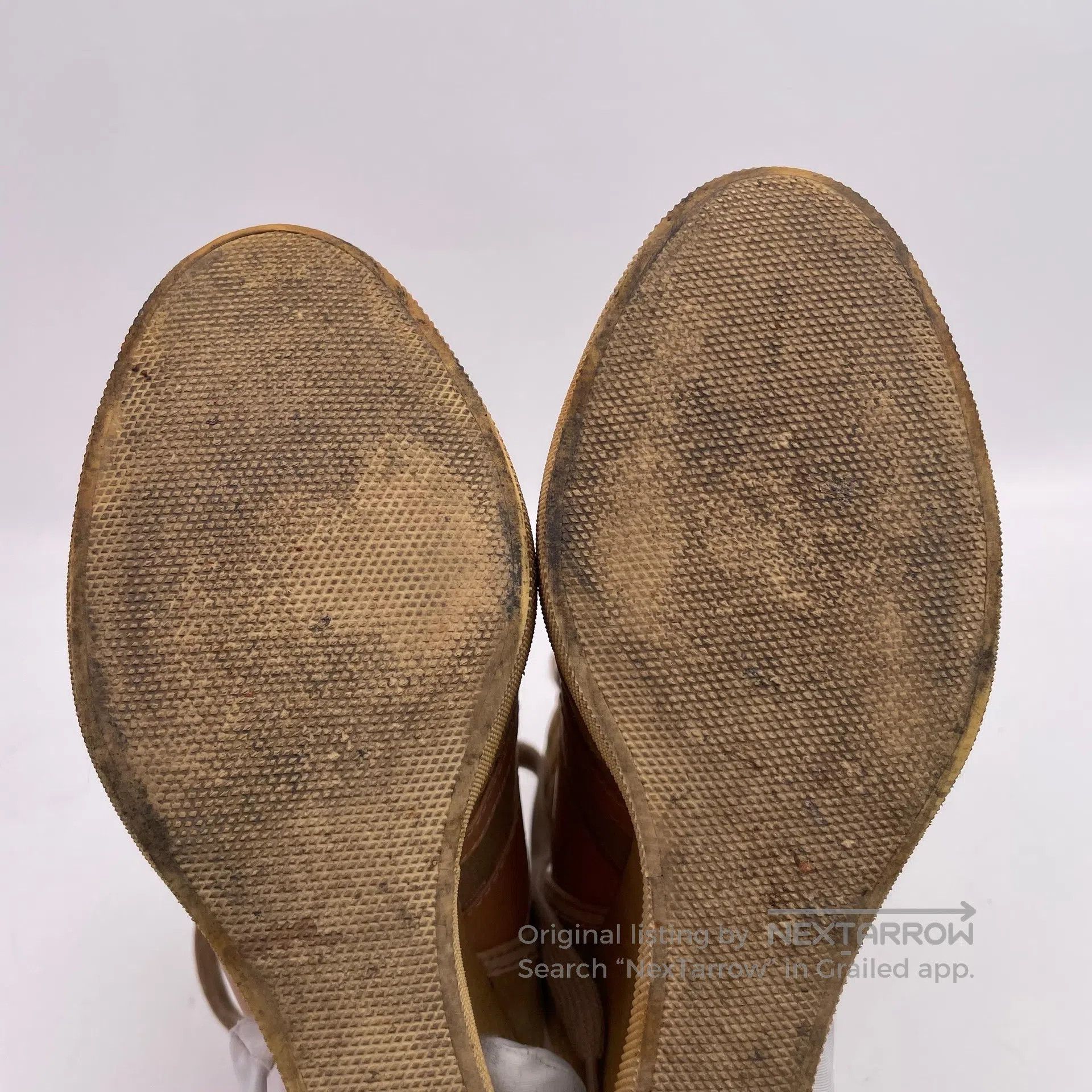 chloma Chloe Brown Suede and Color Block High-Top Shoes| Size US 5 / EU 37 - 7 Thumbnail