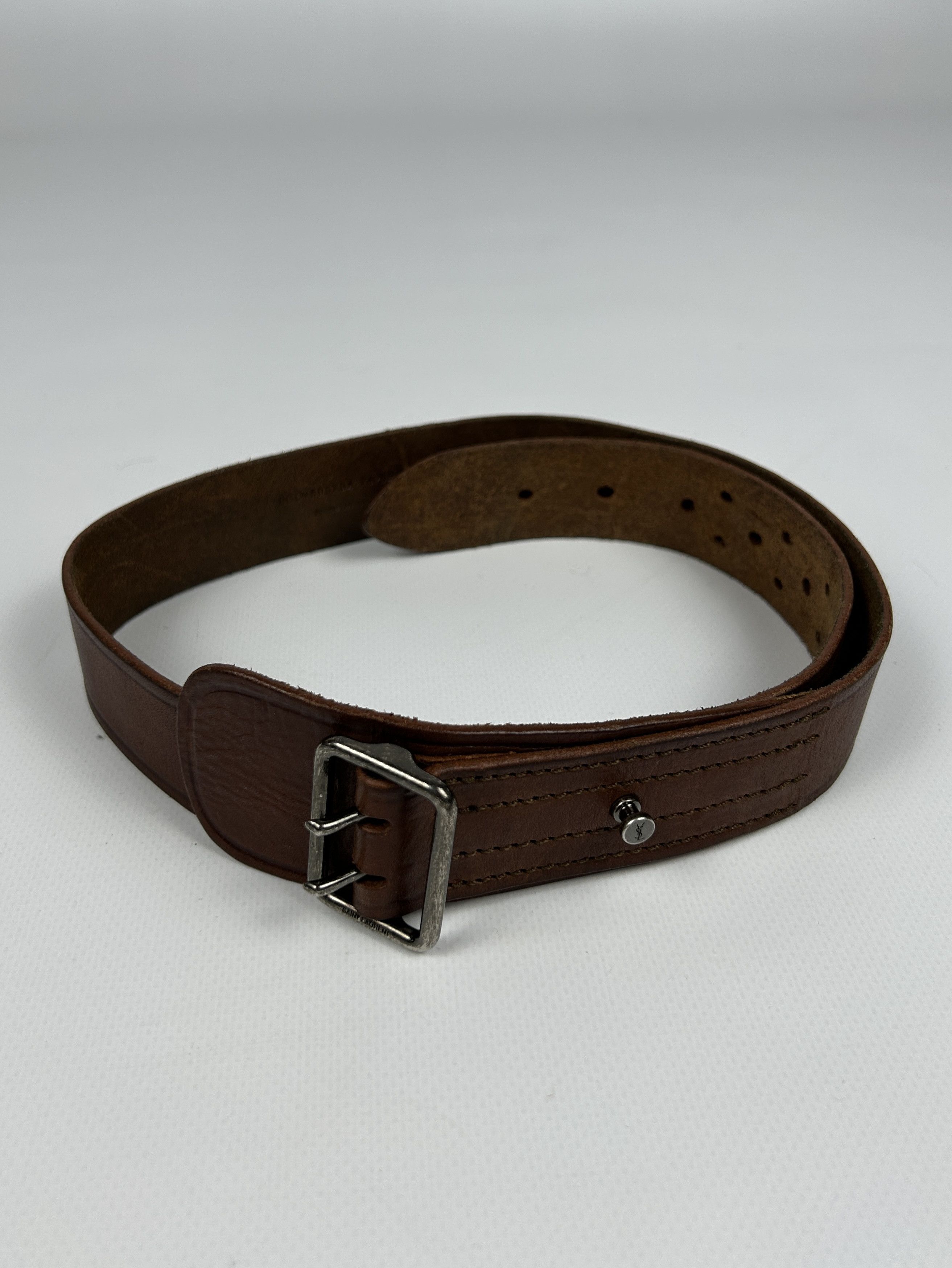 Saint Laurent Paris Saint Laurent leather belt Size ONE SIZE - 1 Thumbnail