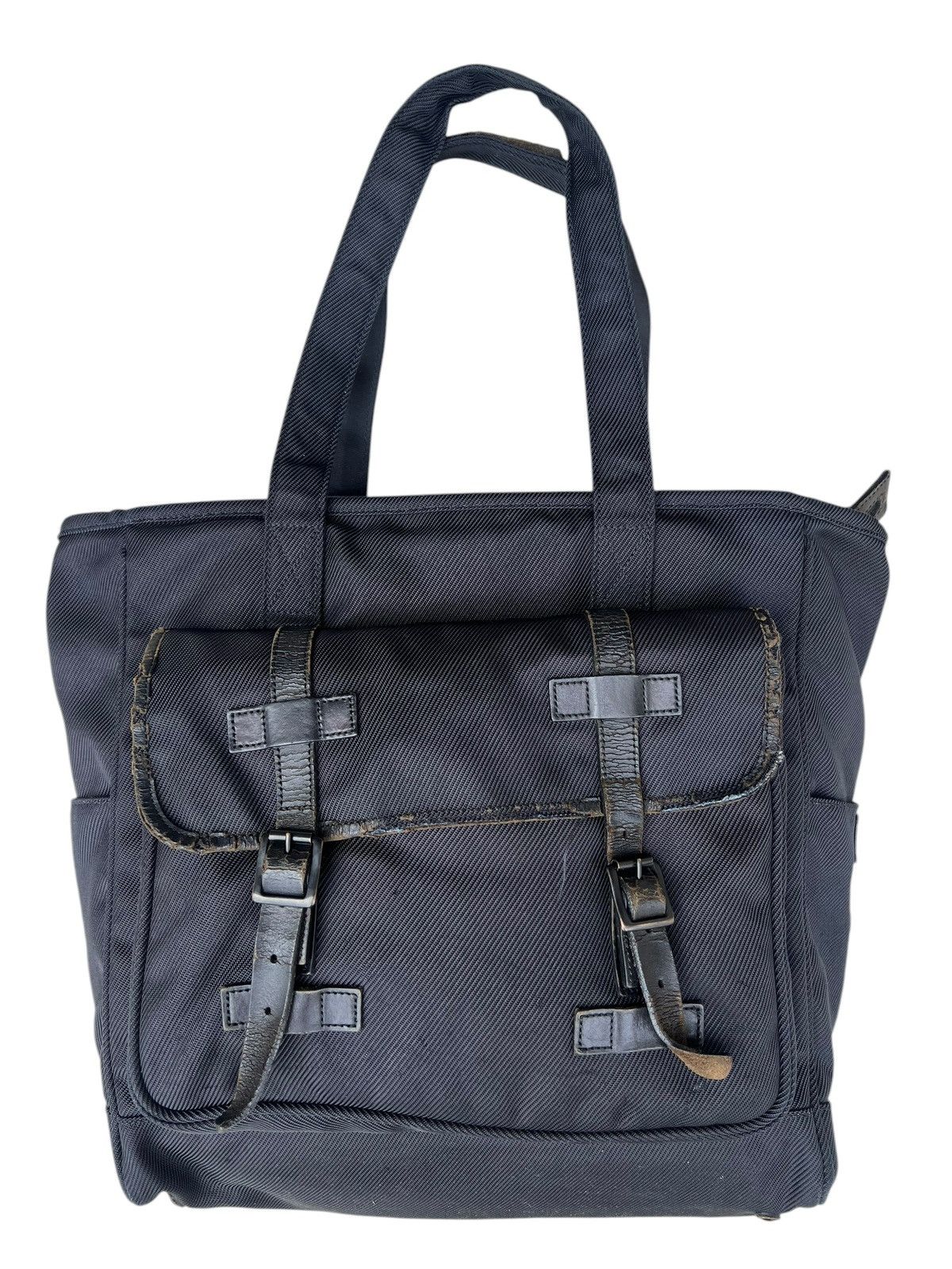 Porter Distressed Porter Yoshida Waxed Military Style Tote Bag Size ONE SIZE - 1 Thumbnail