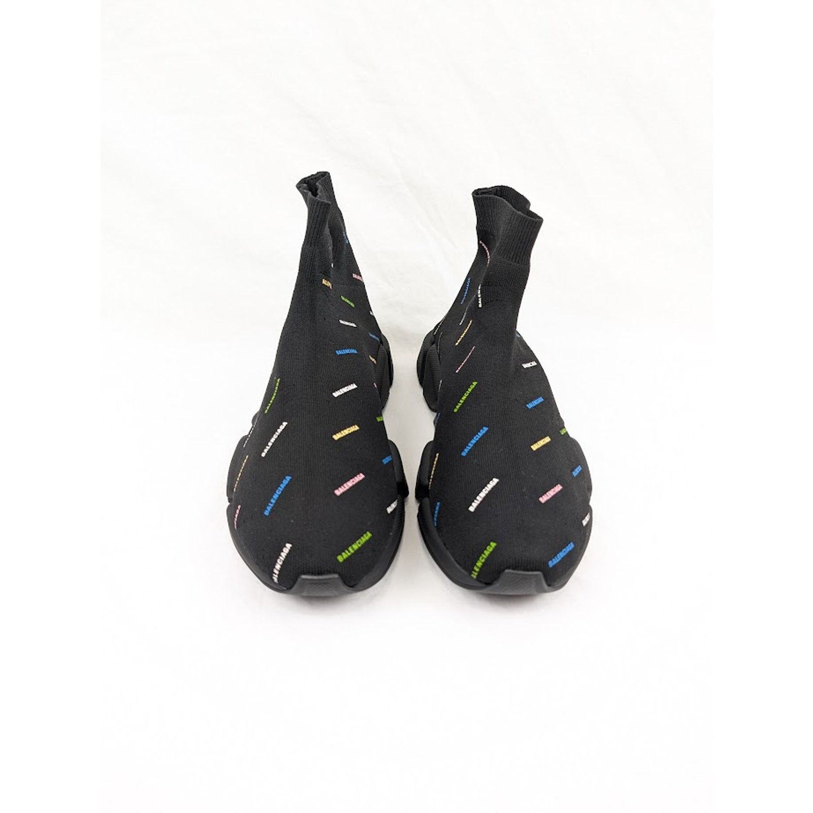 Balenciaga o1rshd1 Recycled Speed 2.0 Low-Top Sneakers Black/Multicolor Size US 13 / EU 46 - 17 Thumbnail