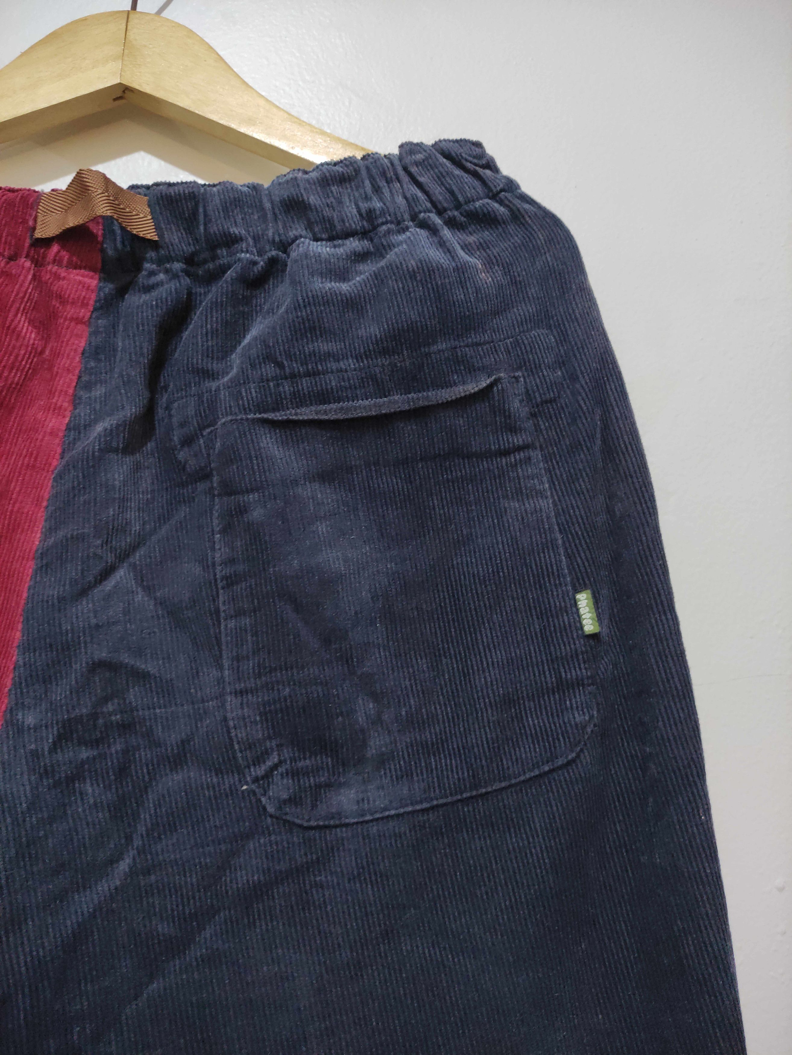 Japanese Brand Phatee Wear Venue Pants Crazy Pattern Corduroy Size US 32 / EU 48 - 13 Thumbnail