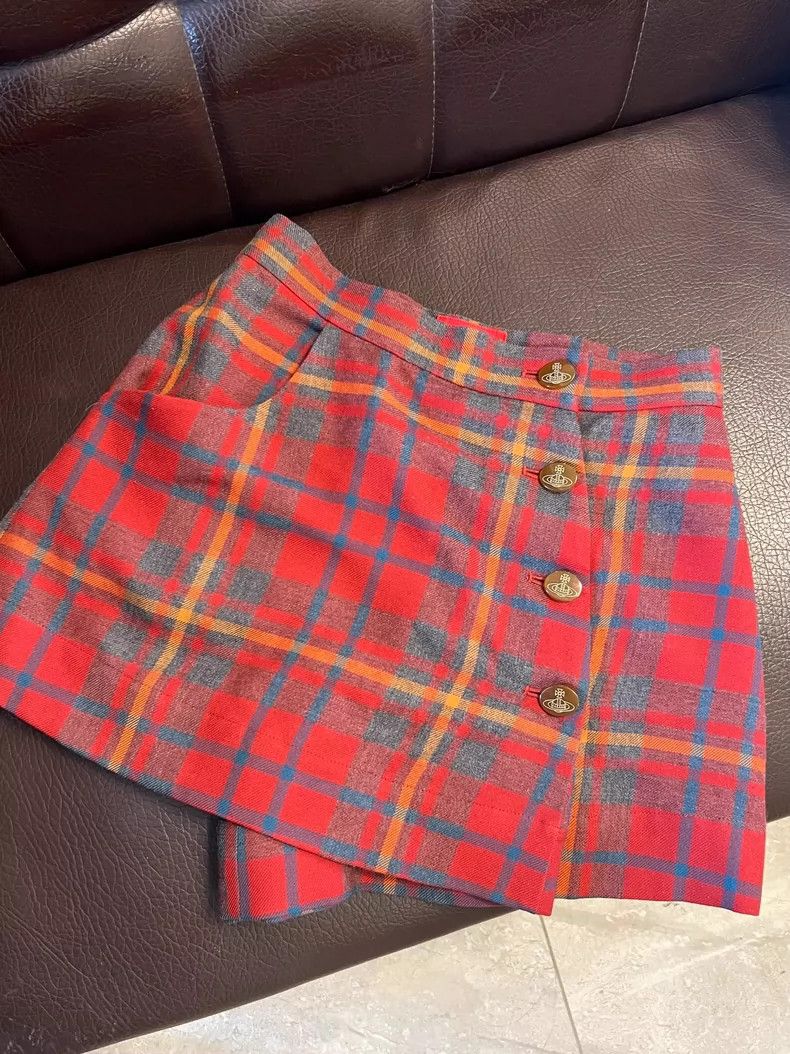 Vivienne Westwood Vivienne Westwood sizeS Christmas pockmarked trousers Size 26" / US 2 / IT 38 - 1 Thumbnail