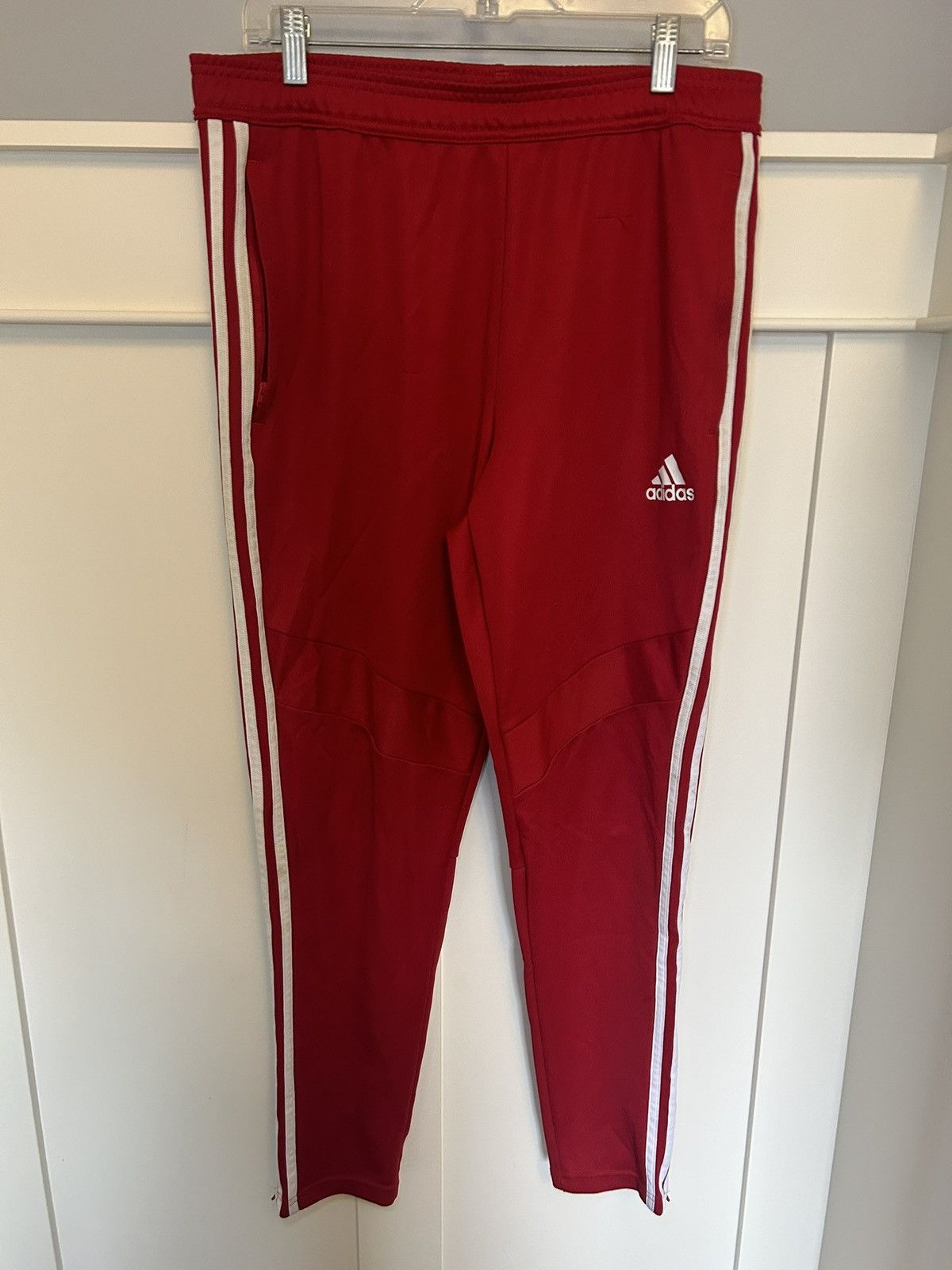 Adidas Vintage Adidas clima-cool slim fit trackpants Size US 34 / EU 50 - 1 Thumbnail