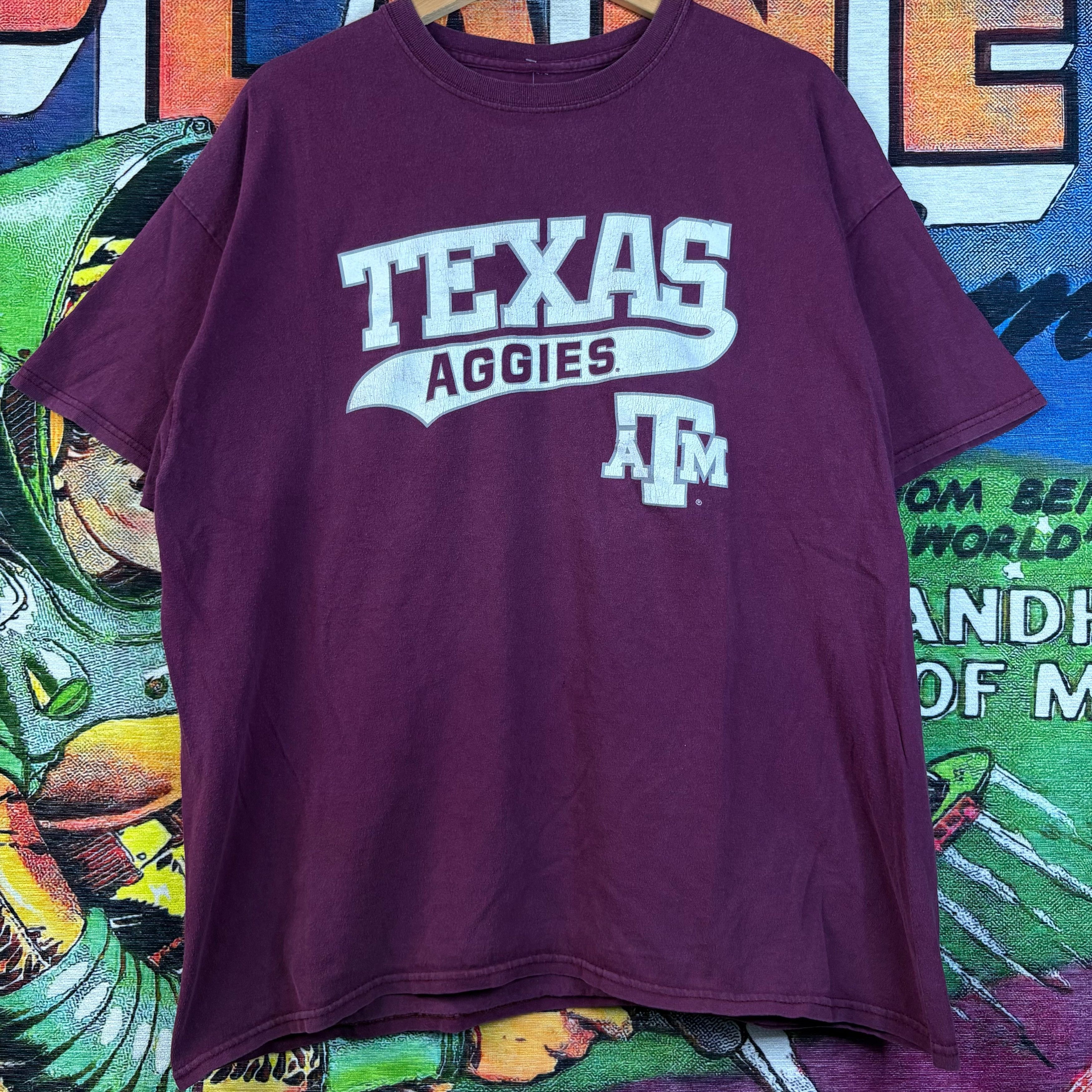 Vintage Texas A&M Aggies University Tee Size XL Size US XL / EU 56 / 4 - 1 Thumbnail