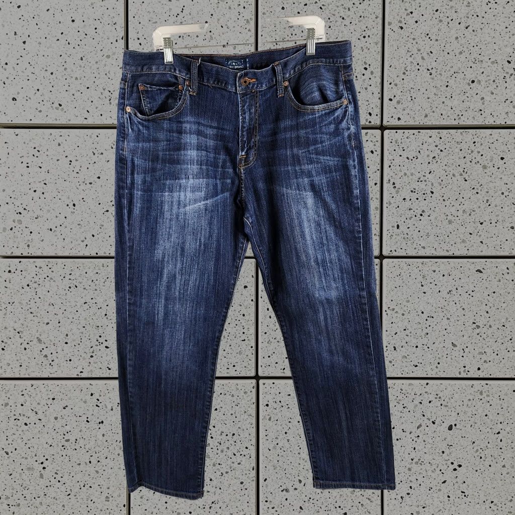 Lucky Brand Jeans 221 Original Straight Denim Blue 38x30 Mens, Men's