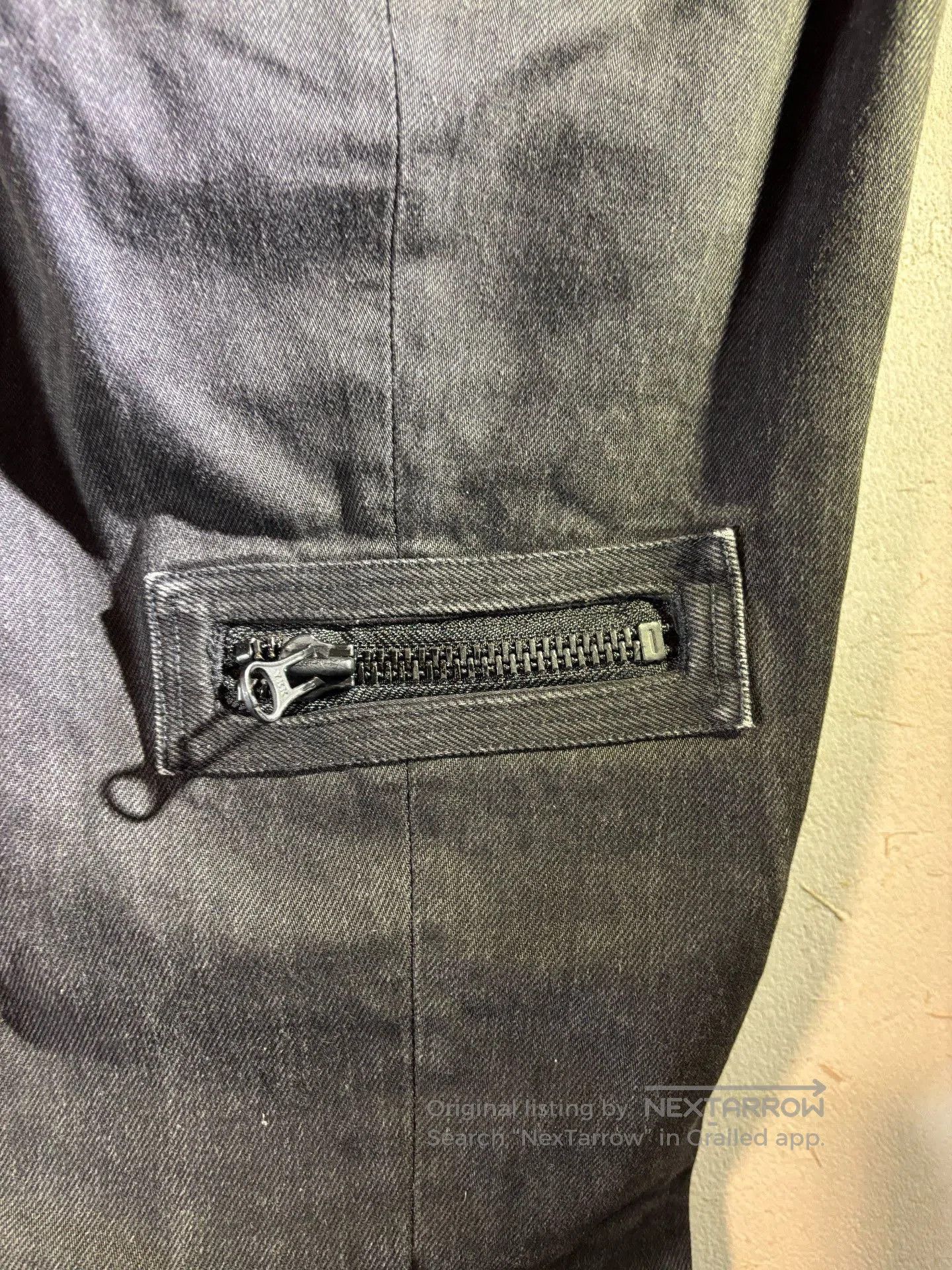 Tete Homme HALB 2008 Runway Zipper Jeans. Size US 34 / EU 50 - 6 Thumbnail