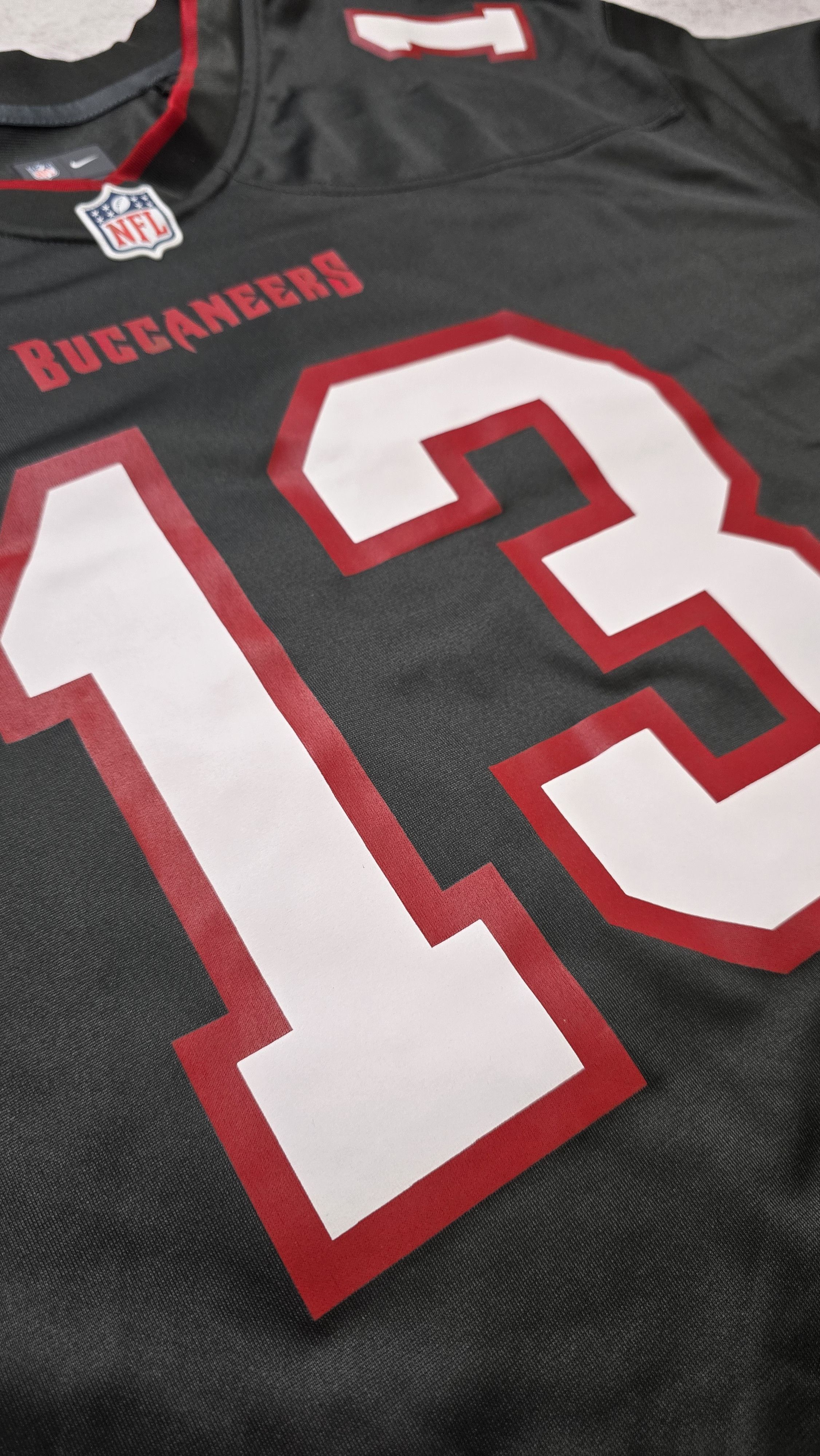 Nike Tampa Bay Buccaneers Mike Evans #13 Pewter Game NFL Jersey Size US XXL / EU 58 / 5 - 15 Thumbnail