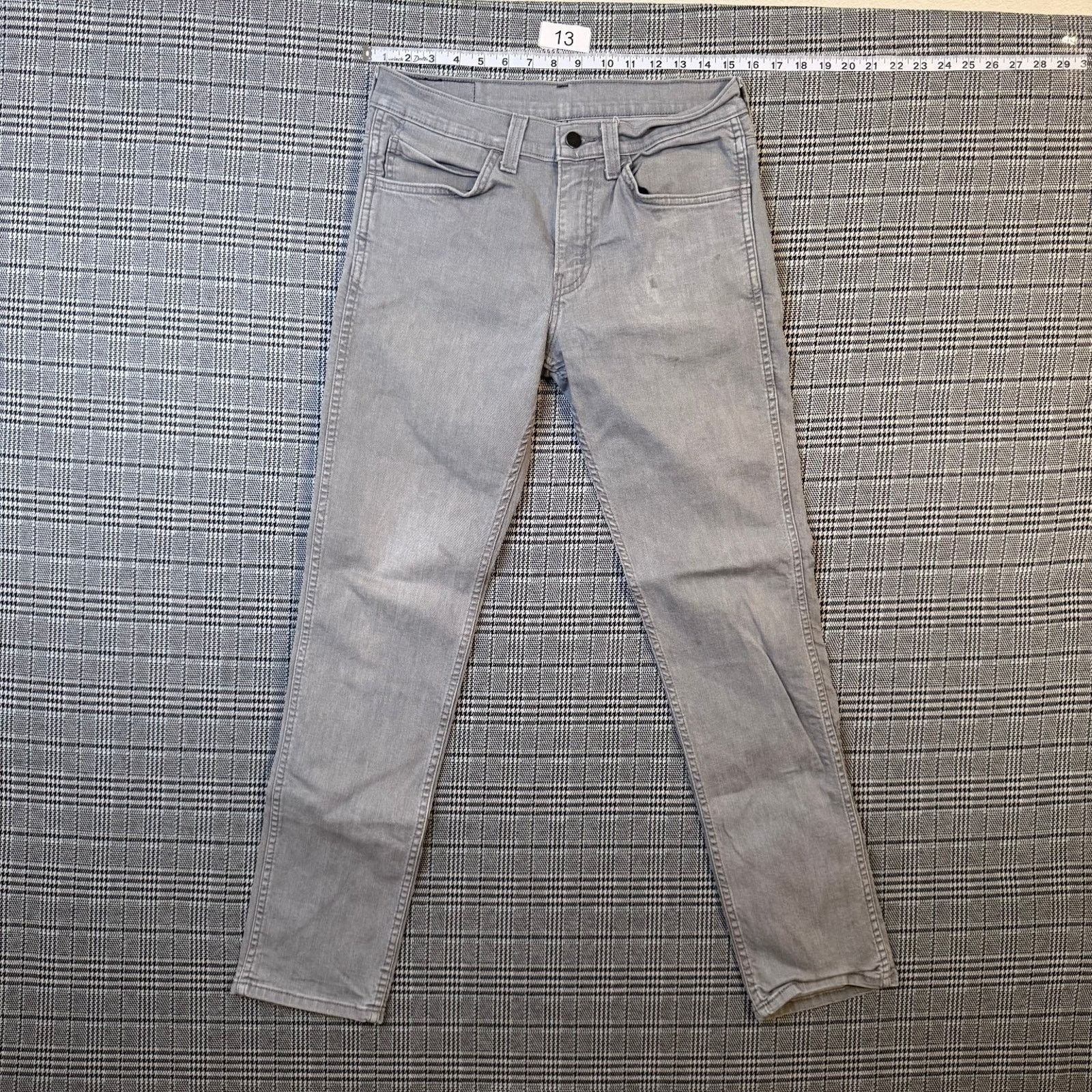 Levi's Levi's 511 Men's Jeans Gray Denim Slim Fit Stretch 31x32 Size US 31 - 3 Thumbnail