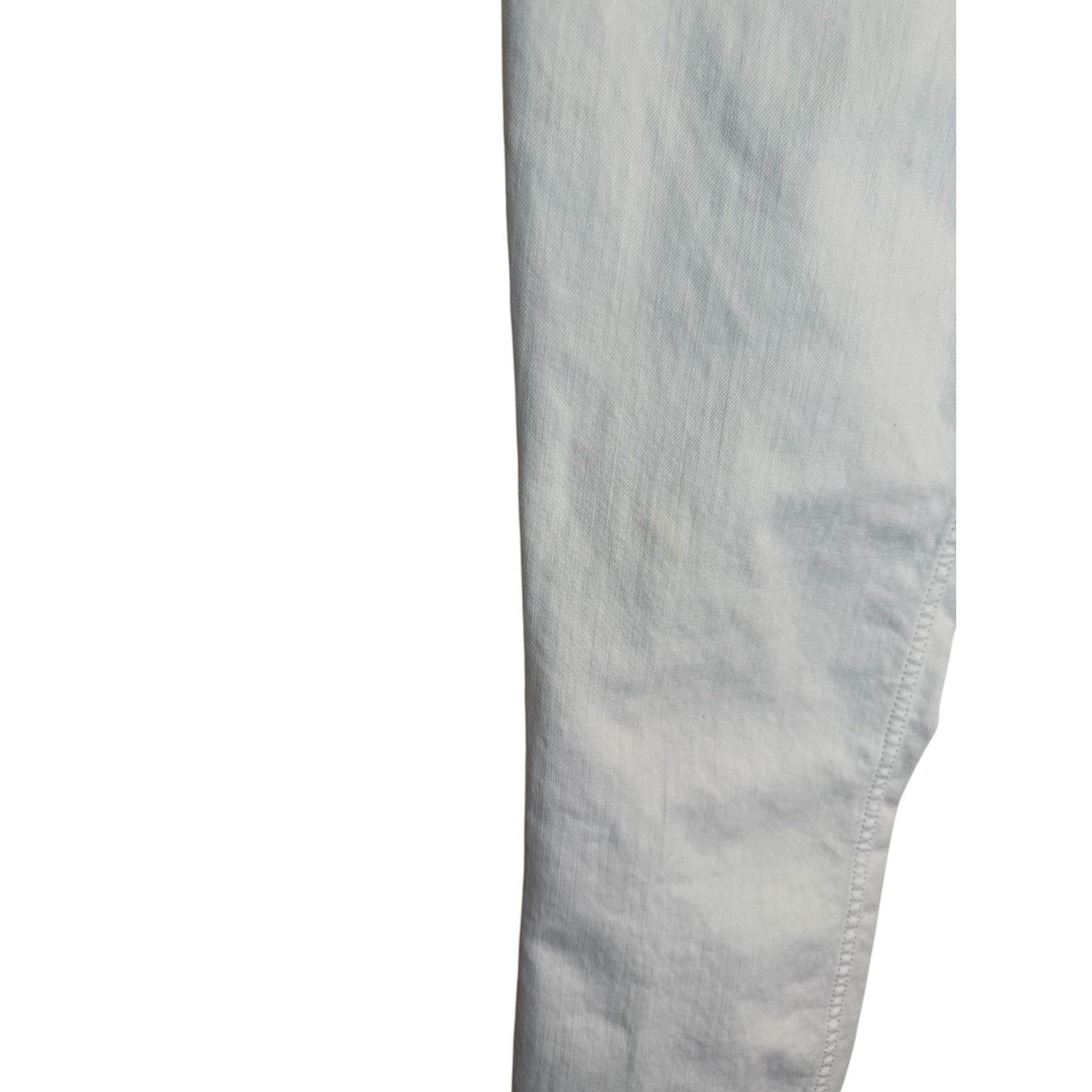 Johnny Was Johnny Was Jeans Women 28 Off White Cropped Boyfriend Size 28" / US 6 / IT 42 - 4 Thumbnail