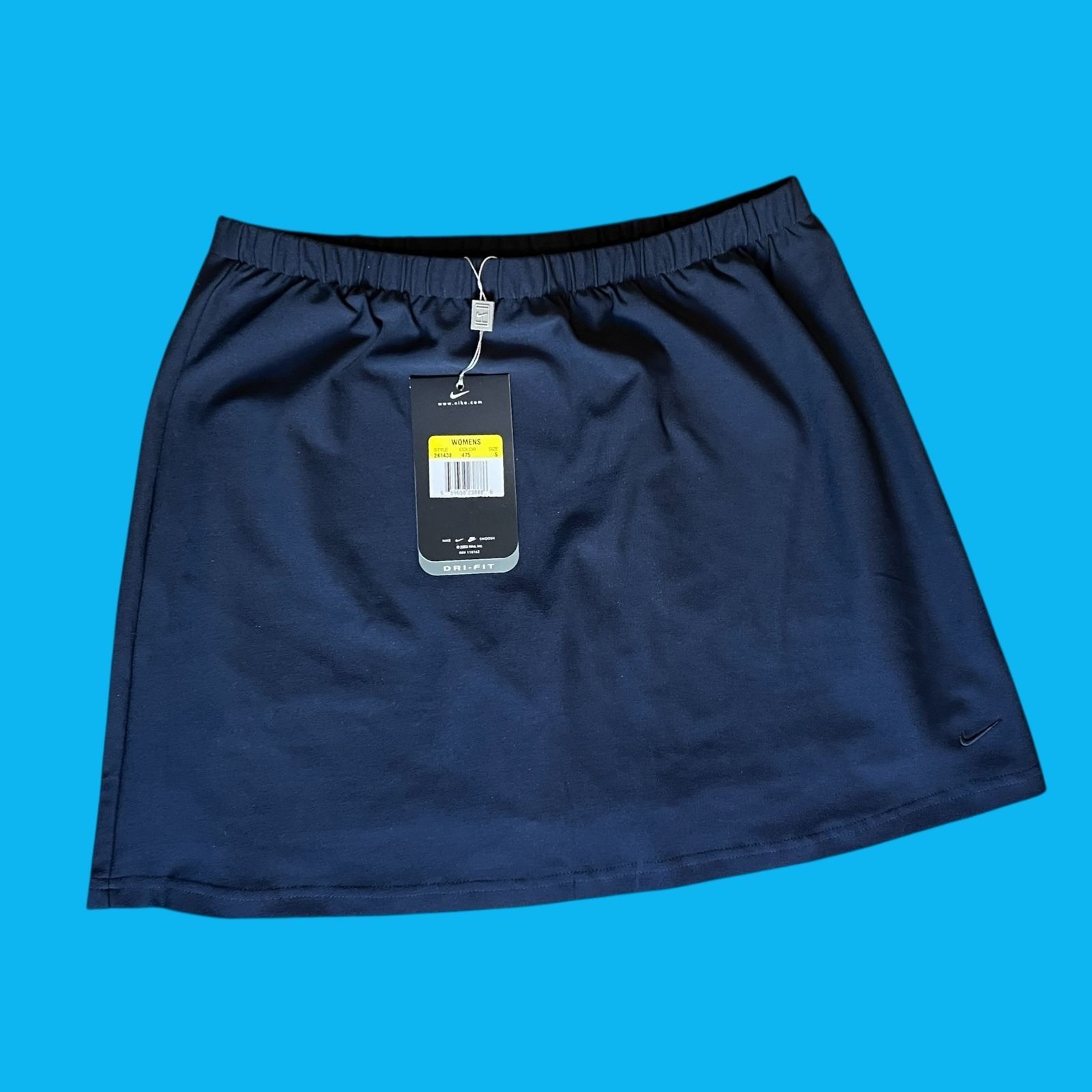 Nike Nike Womens Dri-Fit Navy Athletic Skirt Size S Size 28" / US 6 / IT 42 - 1 Thumbnail