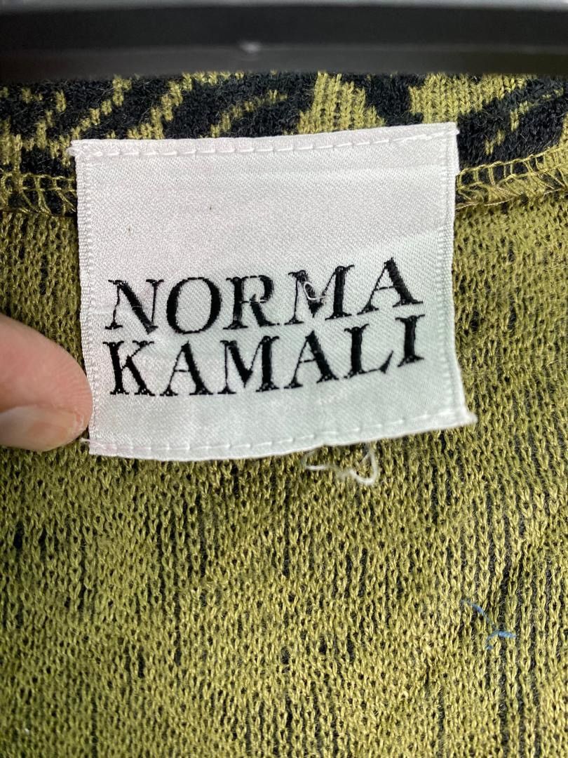 Norma Kamali × Vintage Vtg 90s Norma Kamali floral coat jacket button up Size ONE SIZE - 5 Thumbnail