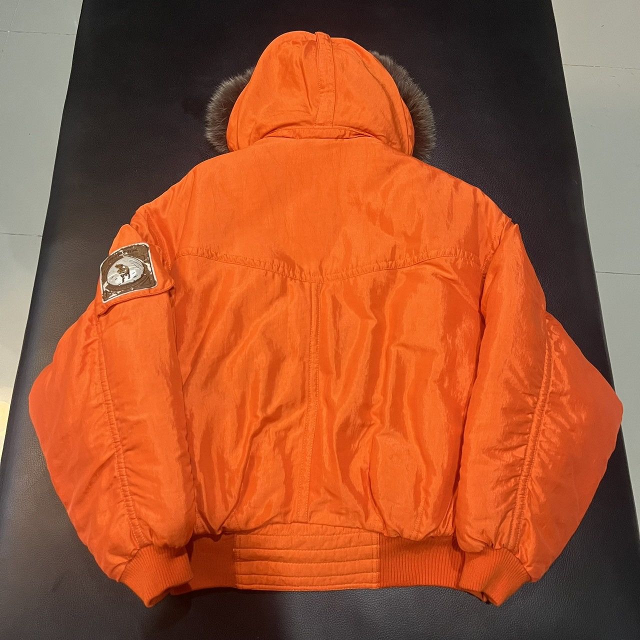 Phenix Vintage Phenix Fox Hooded Down Jacket Ski Wear Orange Size US M / EU 48-50 / 2 - 4 Thumbnail