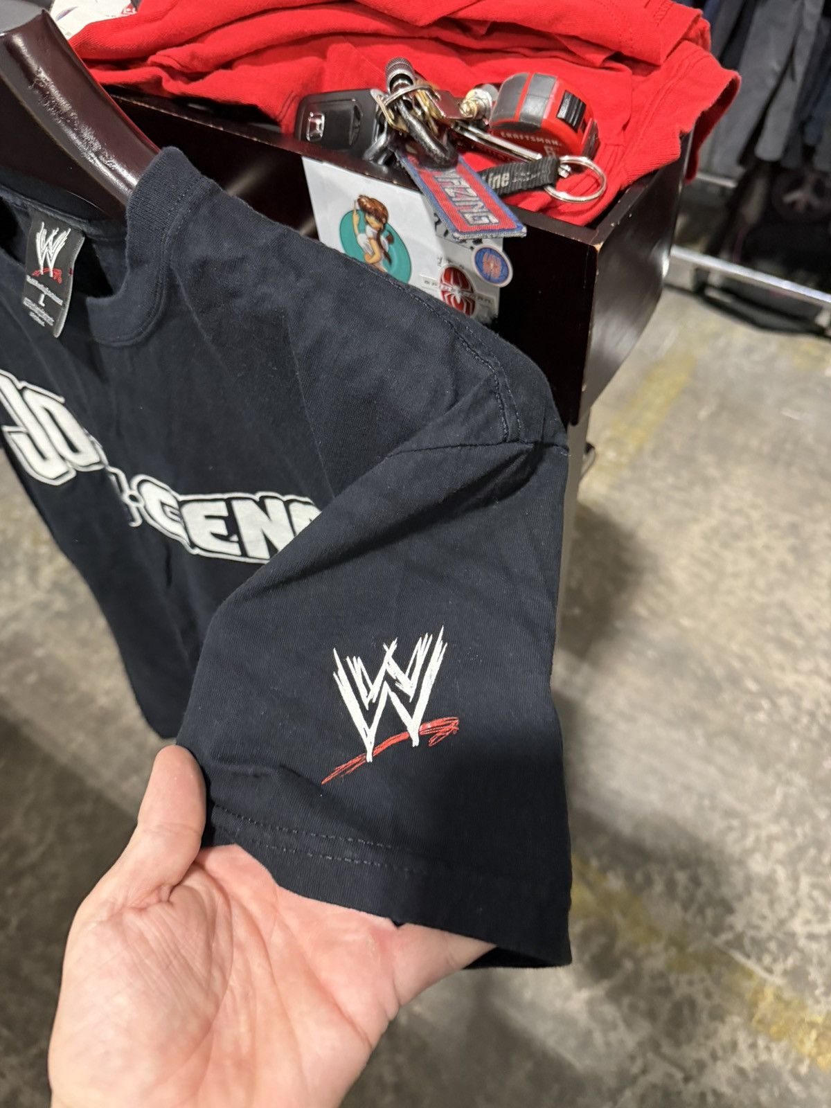 WWE 2007 Vintage WWE John Cena Spell Out Tee L Size US L / EU 52-54 / 3 - 3 Thumbnail