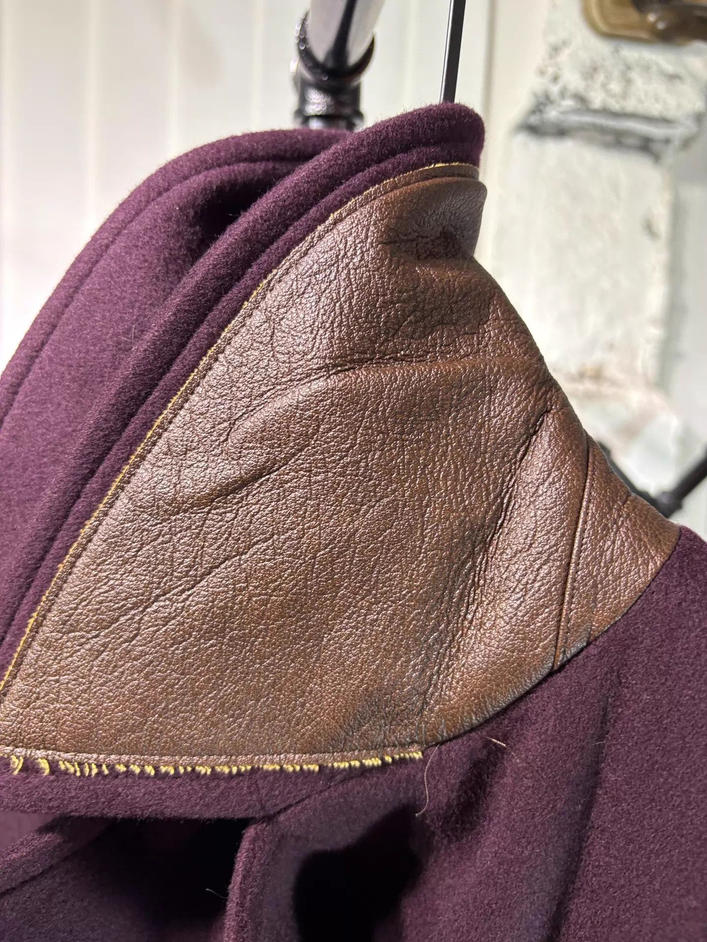 Jean Paul Gaultier JEAN PAUL GAULTIER 90s PLUM SUPER LONGCOAT SIZE 40 Size S / US 4 / IT 40 - 6 Thumbnail