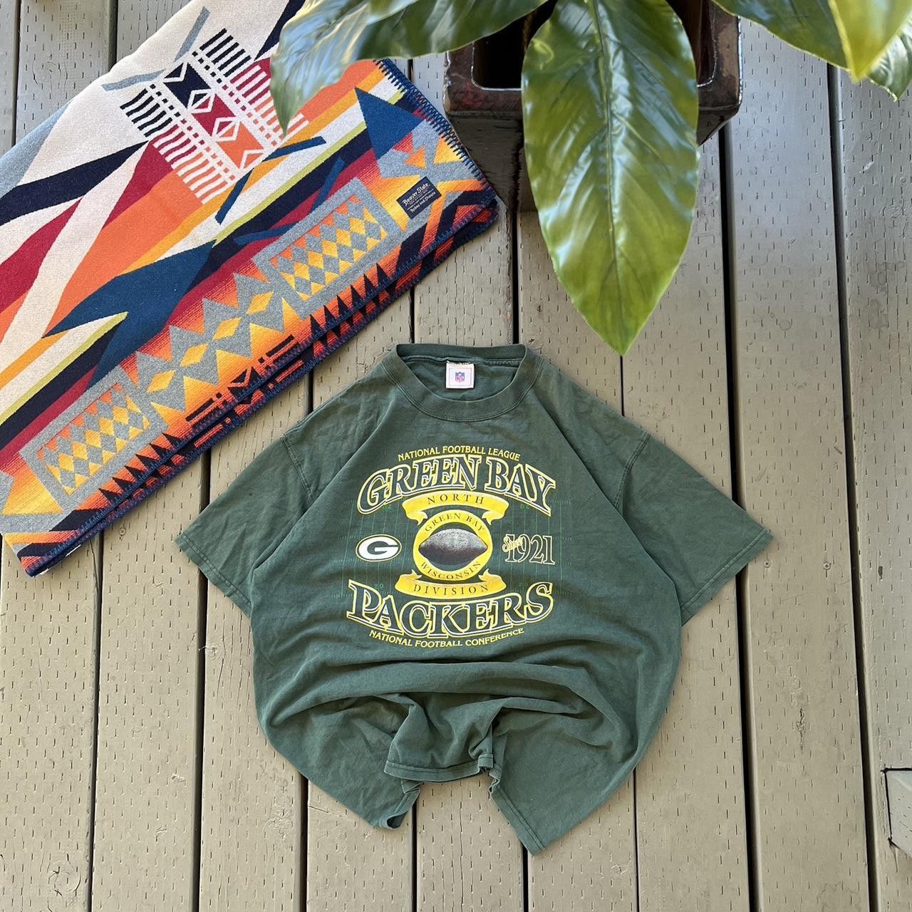 NFL Vintage 90s Green Bay Packers T Shirt Men's NFL Size US L / EU 52-54 / 3 - 5 Thumbnail