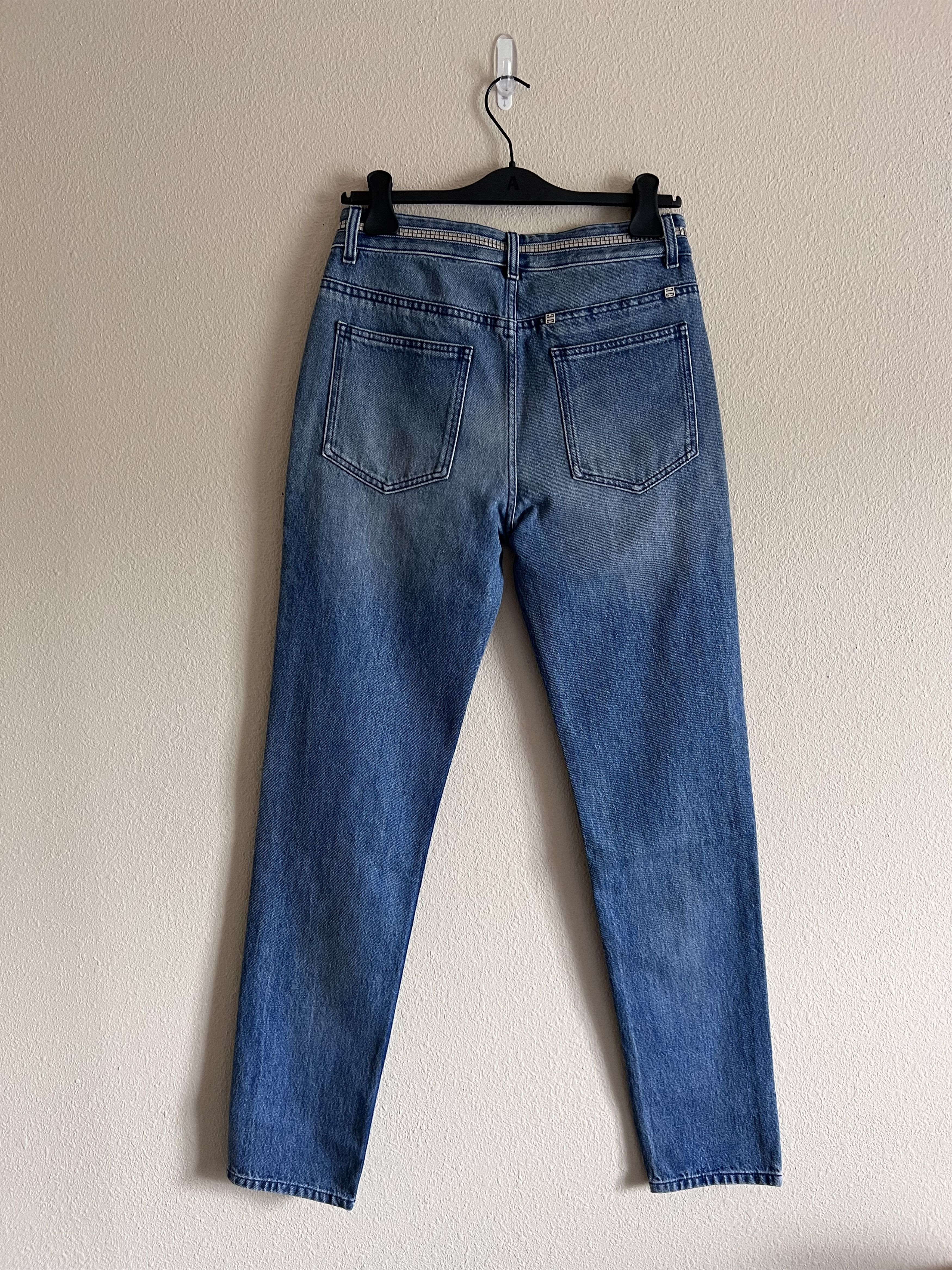 Givenchy Givenchy 4G Zipper Detail Denim Jeans Size US 30 / EU 46 - 5 Thumbnail