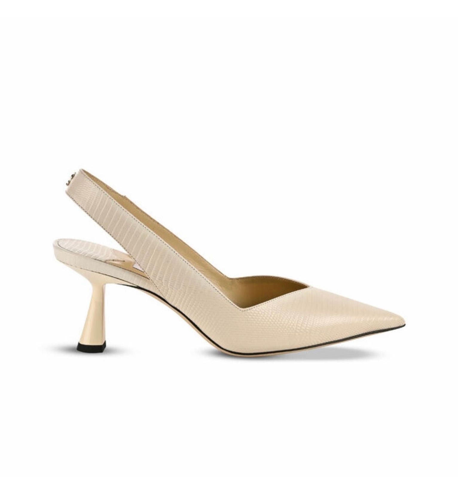 Jimmy Choo Jimmy Choo Liya 65 Slingbacks Size US 7.5 / IT 37.5 - 1 Thumbnail