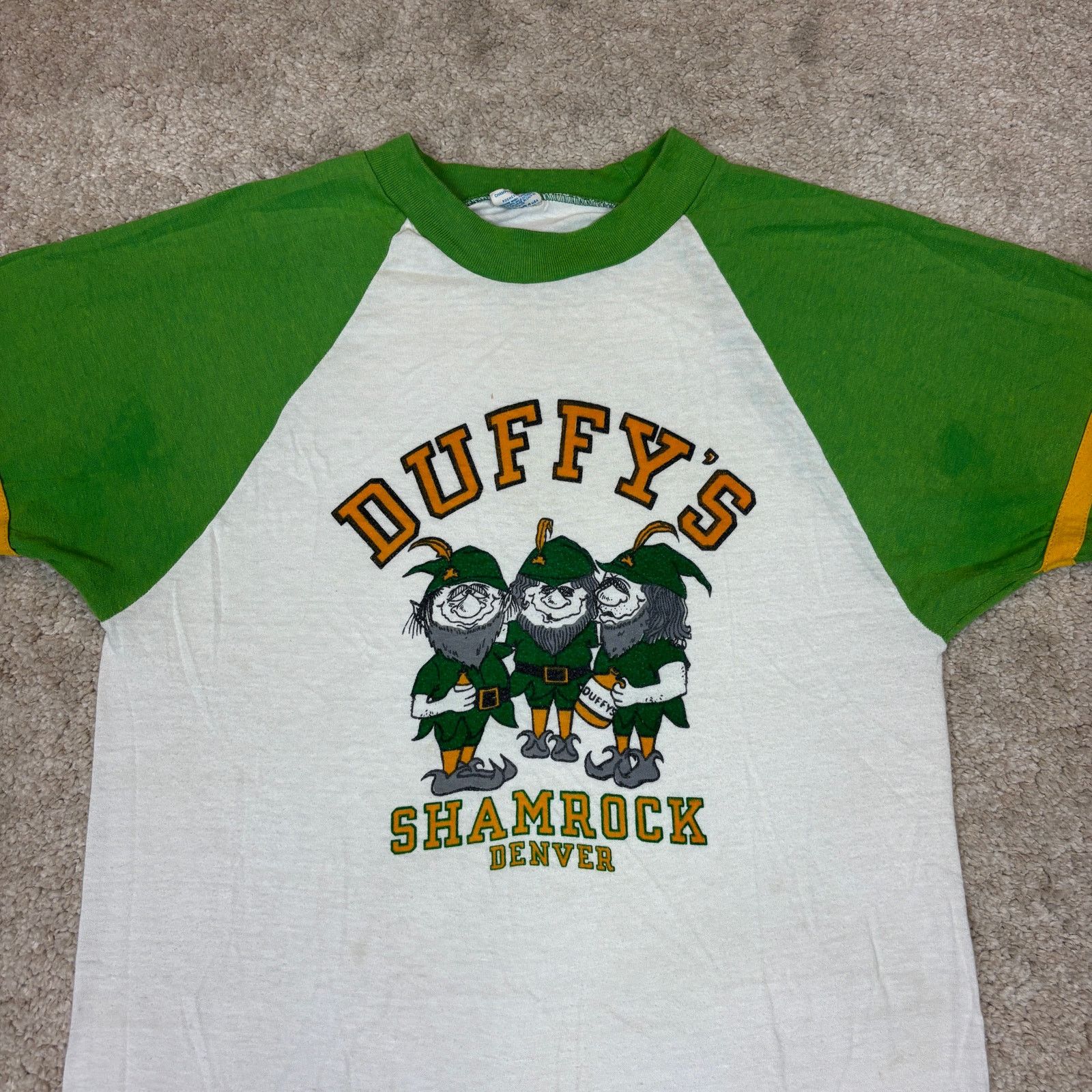 Champion Vintage 70s Champion Blue Bar T Shirt Men's Large Duffys Size US L / EU 52-54 / 3 - 2 Thumbnail