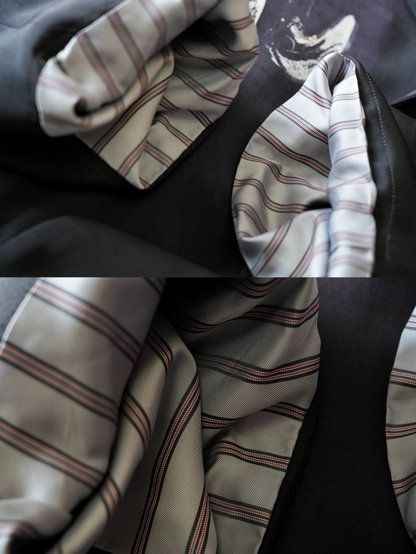 Yohji Yamamoto Yohji Yamamoto 22AW Silk Old Man & Woman Print Jacket 3 Size US L / EU 52-54 / 3 - 8 Thumbnail