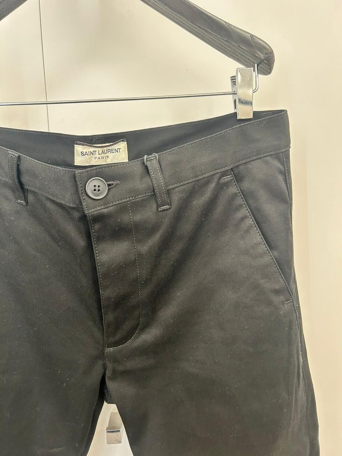 Saint Laurent Paris FOUR-POCKETS CHINO PANTS WITH BELT LOOPS AND FIVE BUTTON Size US 30 / EU 46 - 4 Thumbnail