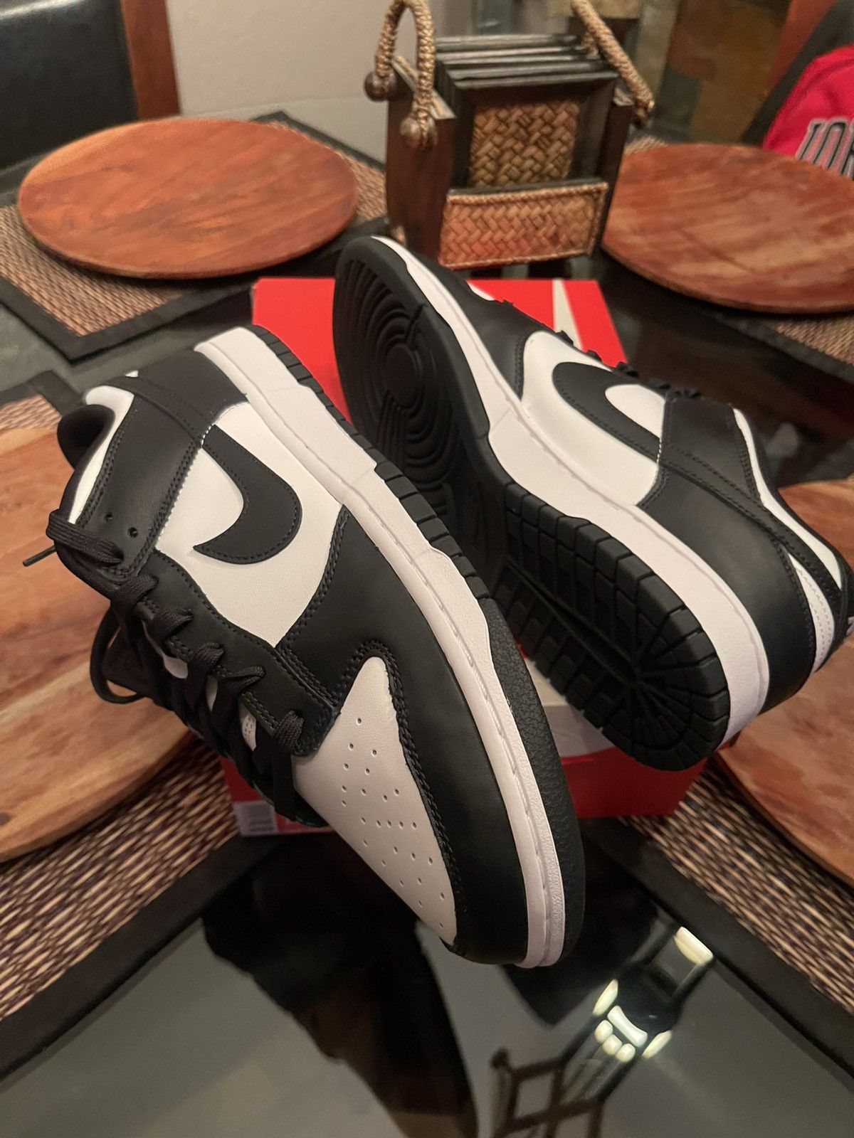 Nike Nike Dunk Low “Panda” Size US 12 / EU 45 - 6 Thumbnail