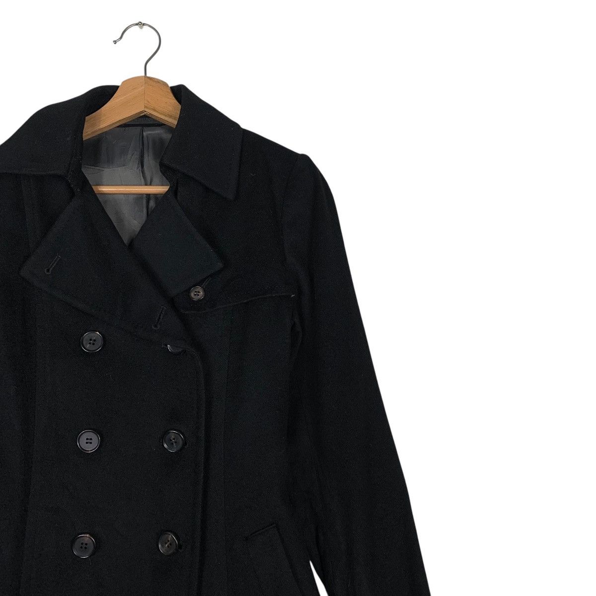 Japanese Brand Kiyoko Takase Japanese Designer Double Breasted Coat Size S / US 4 / IT 40 - 5 Thumbnail