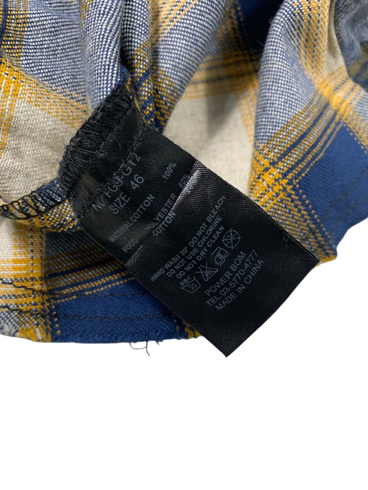14th Addiction × GOSTAR DE FUGA FUGA DE PLAID SHIRT Size US M / EU 48-50 / 2 - 7 Thumbnail