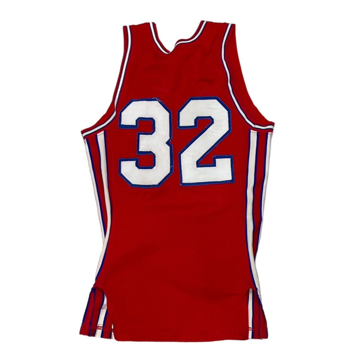 Vintage True Vintage Sand Knit Basketball Jersey #32 Size US M / EU 48-50 / 2 - 2 Thumbnail