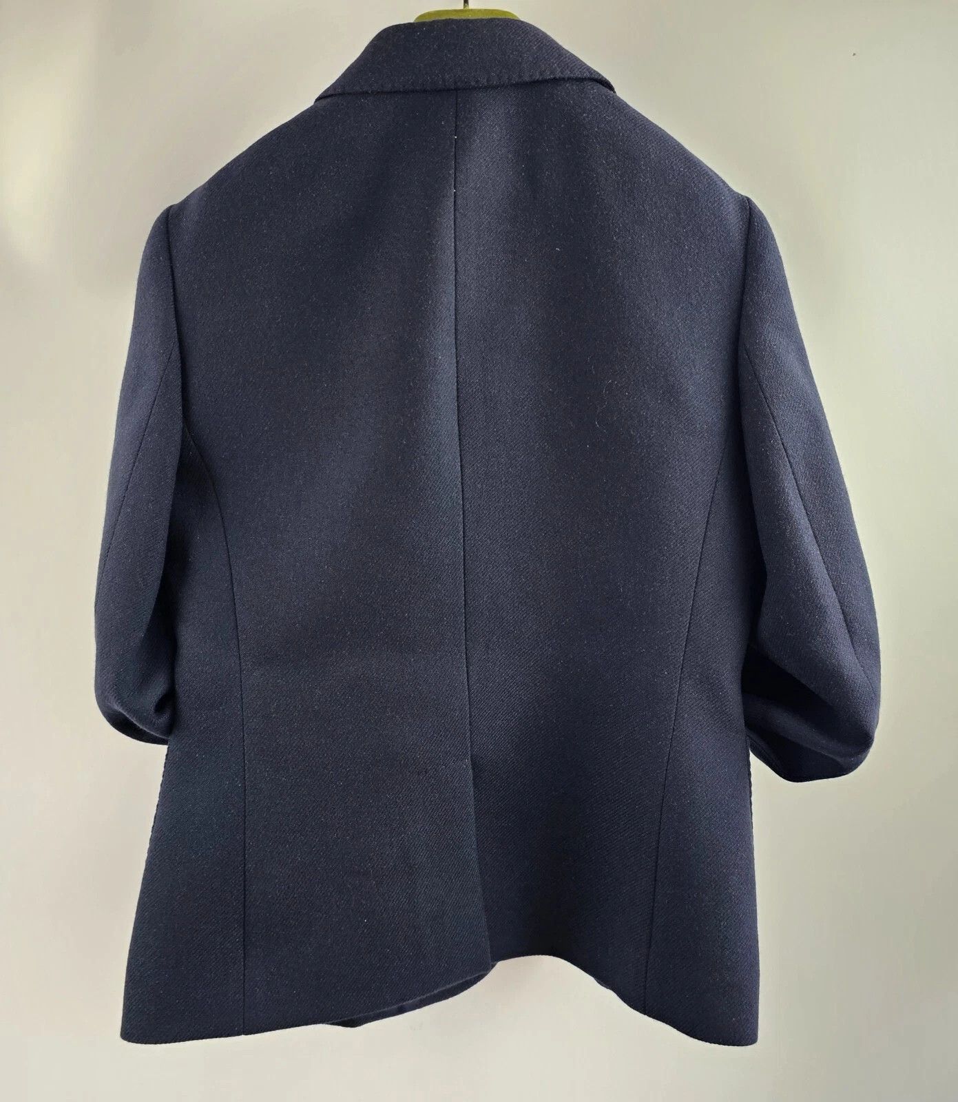 Gucci GUCCI Navy Cashmere Blazer Horsebit Jacket New & Authentic Size ONE SIZE - 3 Thumbnail
