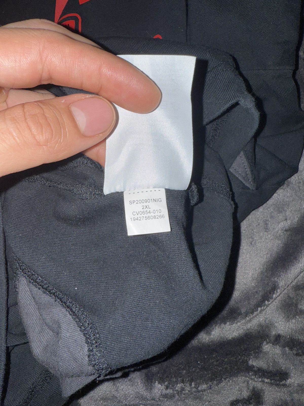 Jordan Brand × Off-White Off-White Jordan tee Black XXL Size US XXL / EU 58 / 5 - 5 Thumbnail