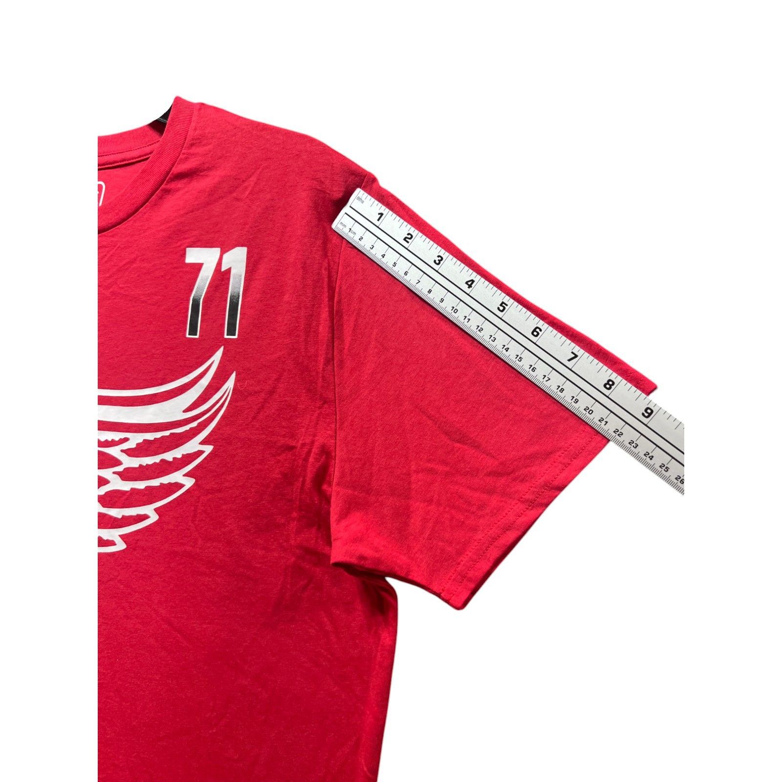 Other PROEDGE - Men's Detroit Red Wing T-Shirt - Red - Large (42/4 Size US L / EU 52-54 / 3 - 7 Thumbnail