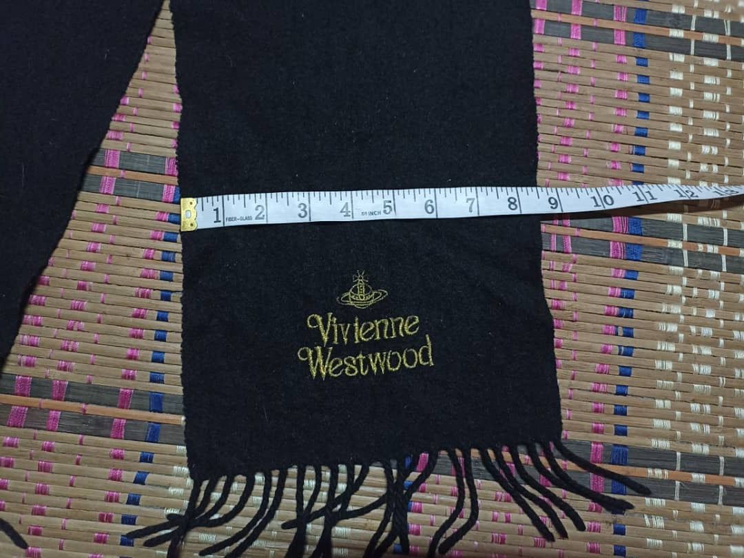 Vivienne Westwood 🔥 BINDING🔥Vivienne Westwood wool Scarf/Muffler/neckwear Size ONE SIZE - 5 Thumbnail