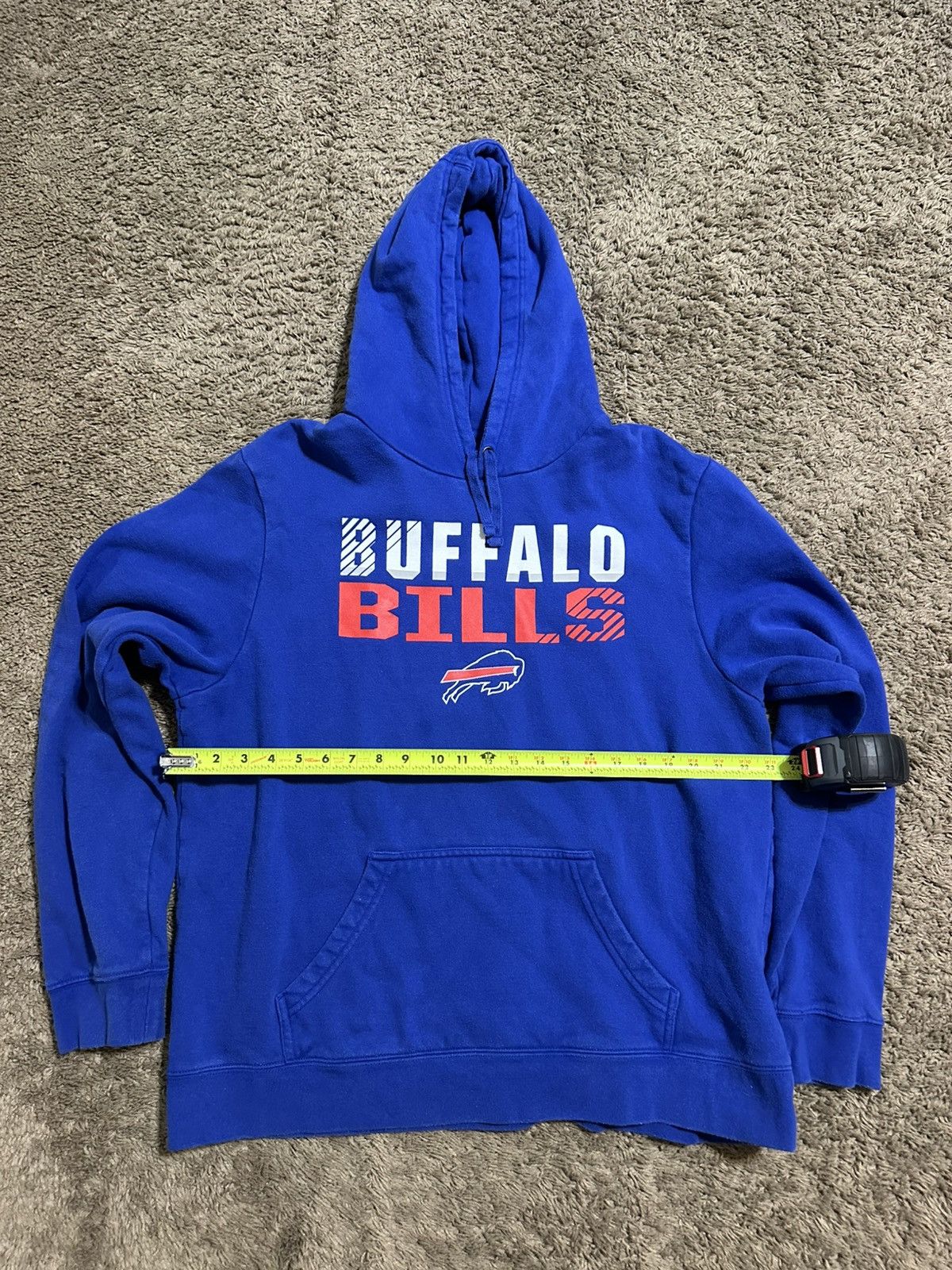 NFL Vintage NFL Buffalo Bills “triple blue” hoodie 00s size xl Size US XL / EU 56 / 4 - 4 Thumbnail