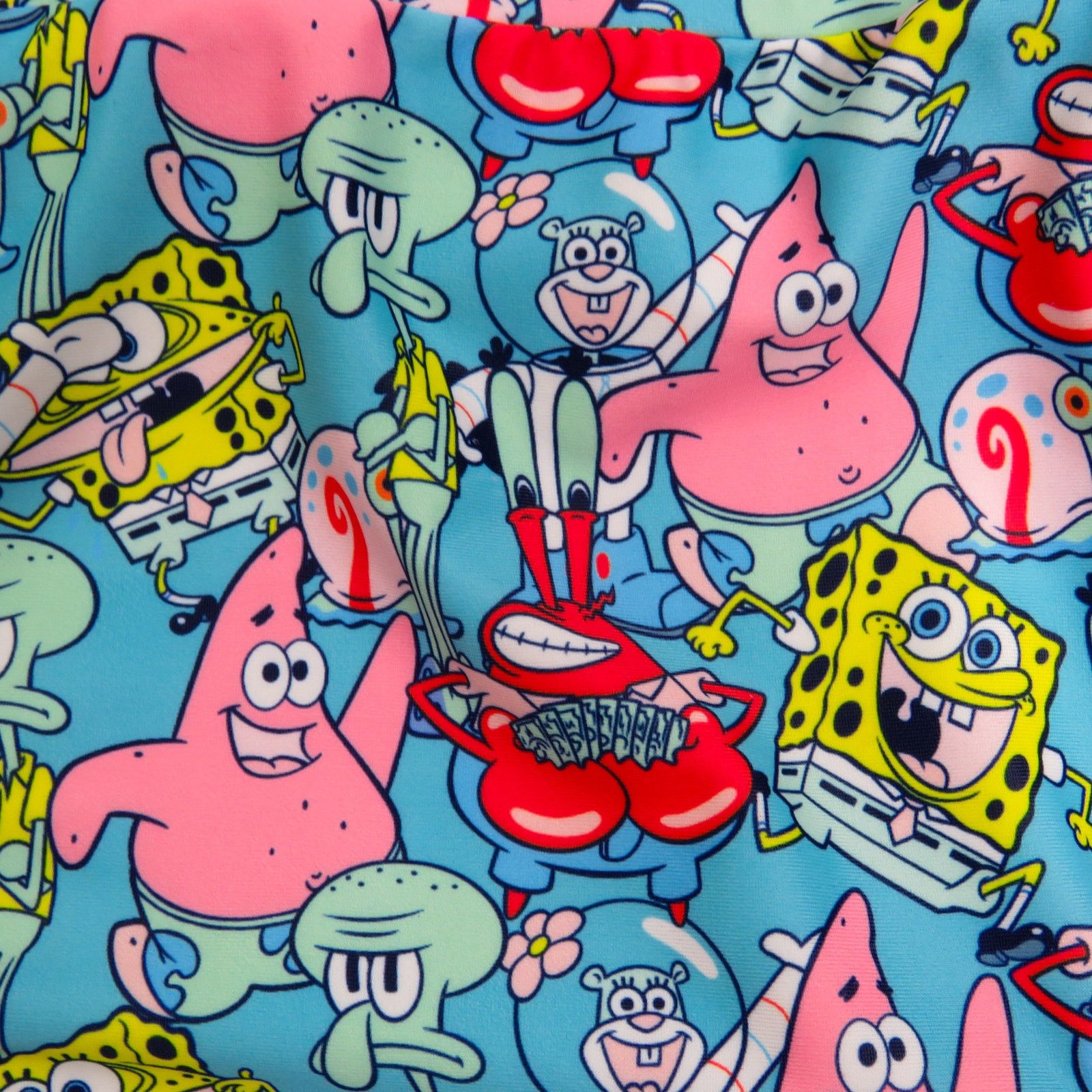 Nickelodeon Nickelodeon x Romwe SpongeBob One Shoulder Bikini Medium Size ONE SIZE - 4 Thumbnail