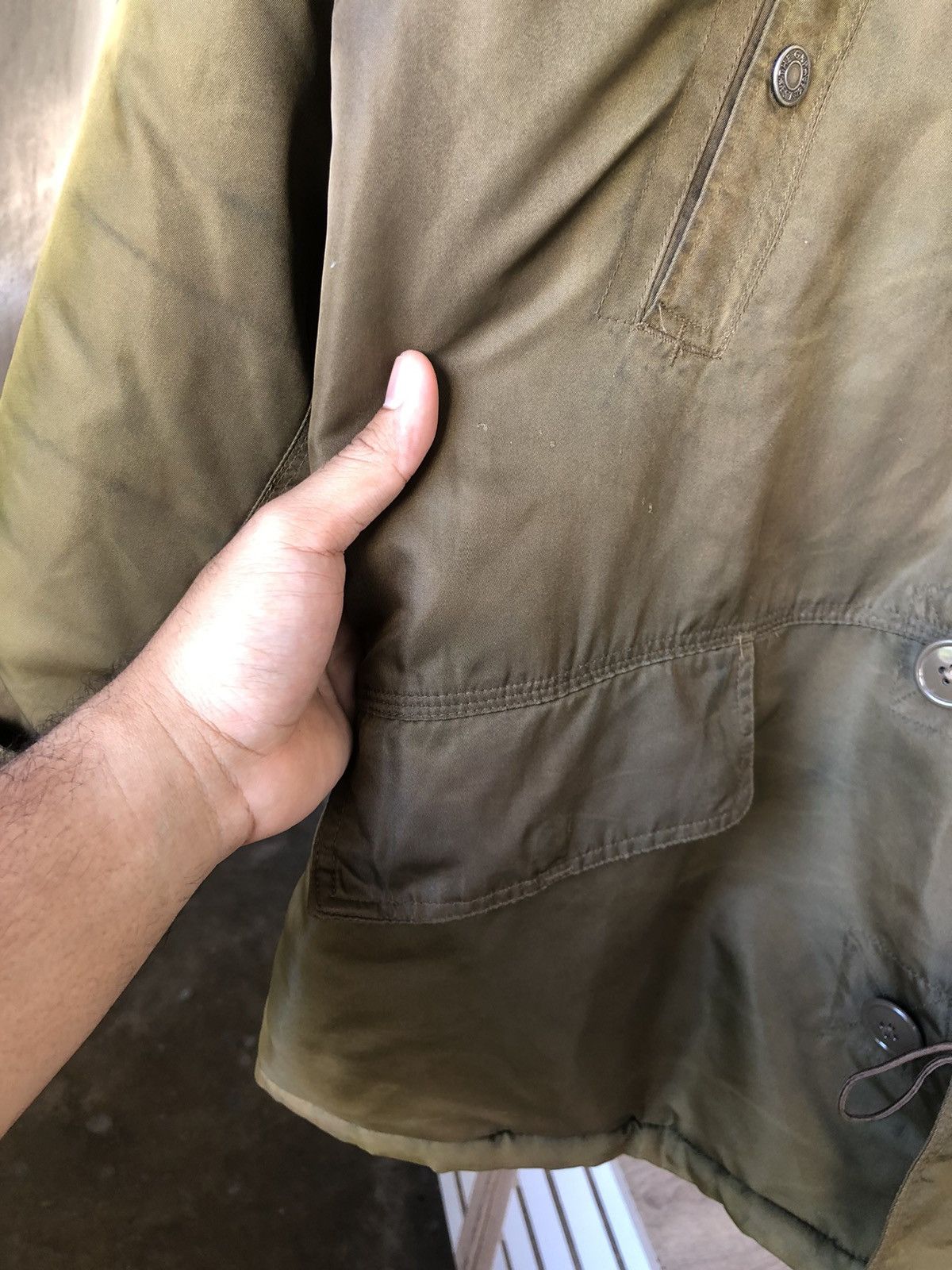 Gap Vintage Gap Snorkel Military Distressed Parka Jacket Size US L / EU 52-54 / 3 - 20 Thumbnail