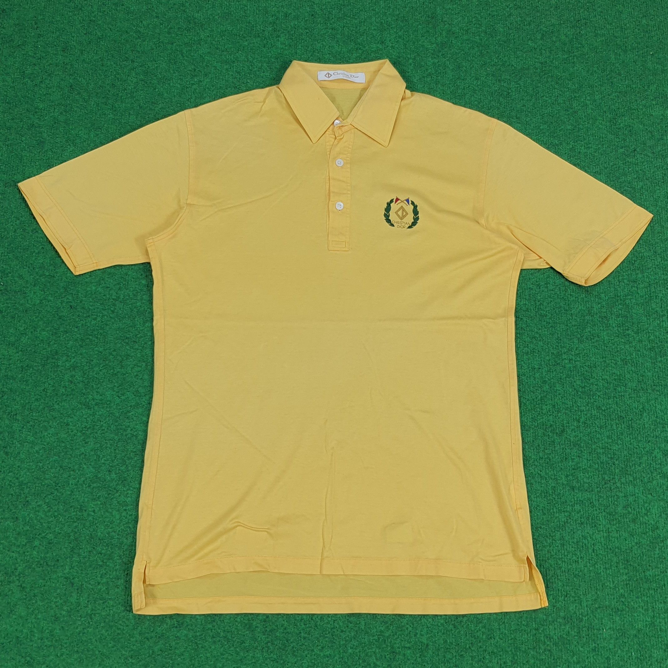Christian Dior Monsieur × Vintage Vintage Christian Dior Sports Designer Polo Shirt Size US M / EU 48-50 / 2 - 1 Thumbnail