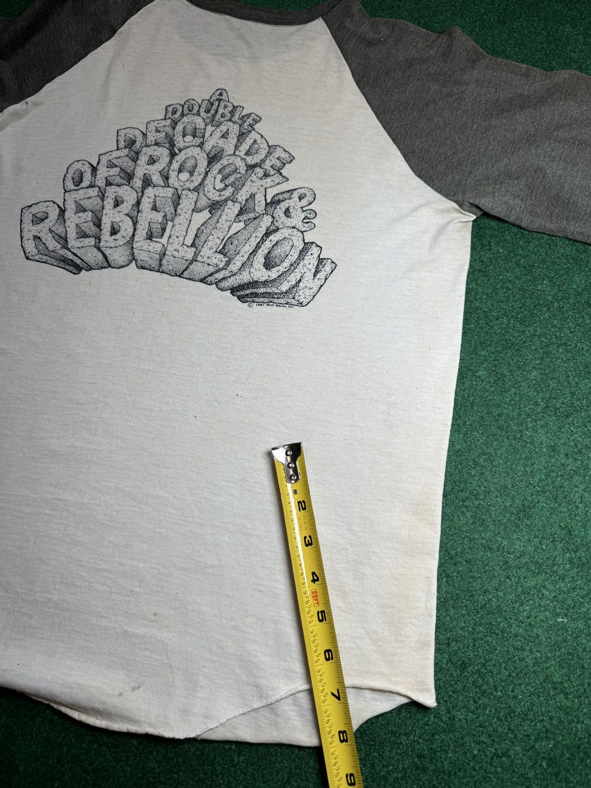 Band Tees × Vintage Vtg 80s RARE John Kay And Steppenwolf Raglan Band T Shirt Size US L / EU 52-54 / 3 - 7 Thumbnail