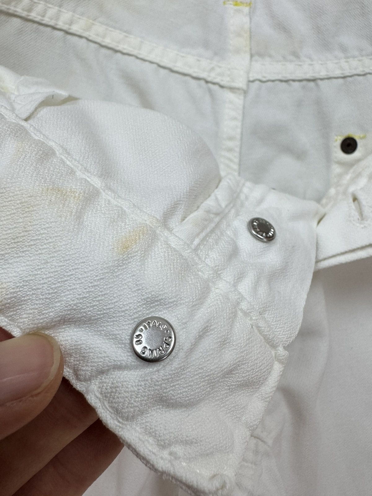 Dsquared2 Dsquared2 Big Cheif Flated White Jeans Cotton/Linen size 48 Size 30" / US 8 / IT 44 - 13 Thumbnail