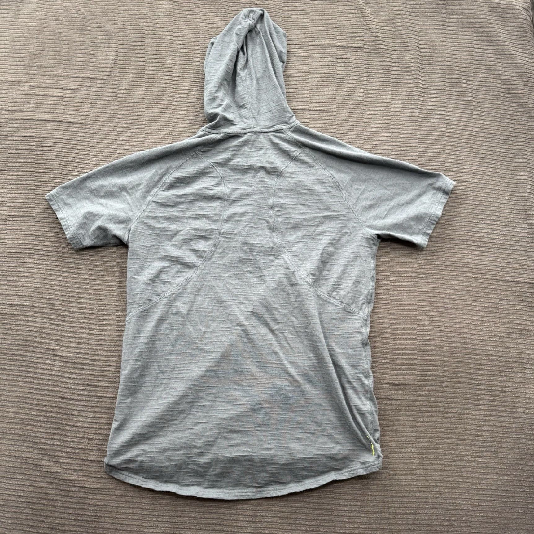 Under Armour Under Armour Project Rock Hoodie Shirt Men M Gray Graphic Print Gym Crew Neck 3/4 Sleeve Hooded Pockets Athletic Size US M / EU 48-50 / 2 - 2 Thumbnail
