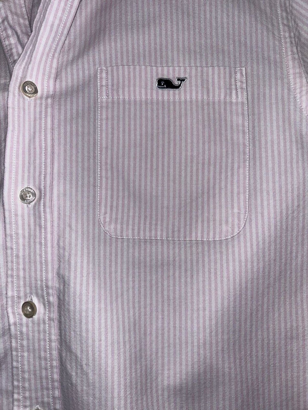 Vineyard Vines Vineyard Vines pink & white stripe shirt Size US S / EU 44-46 / 1 - 7 Thumbnail