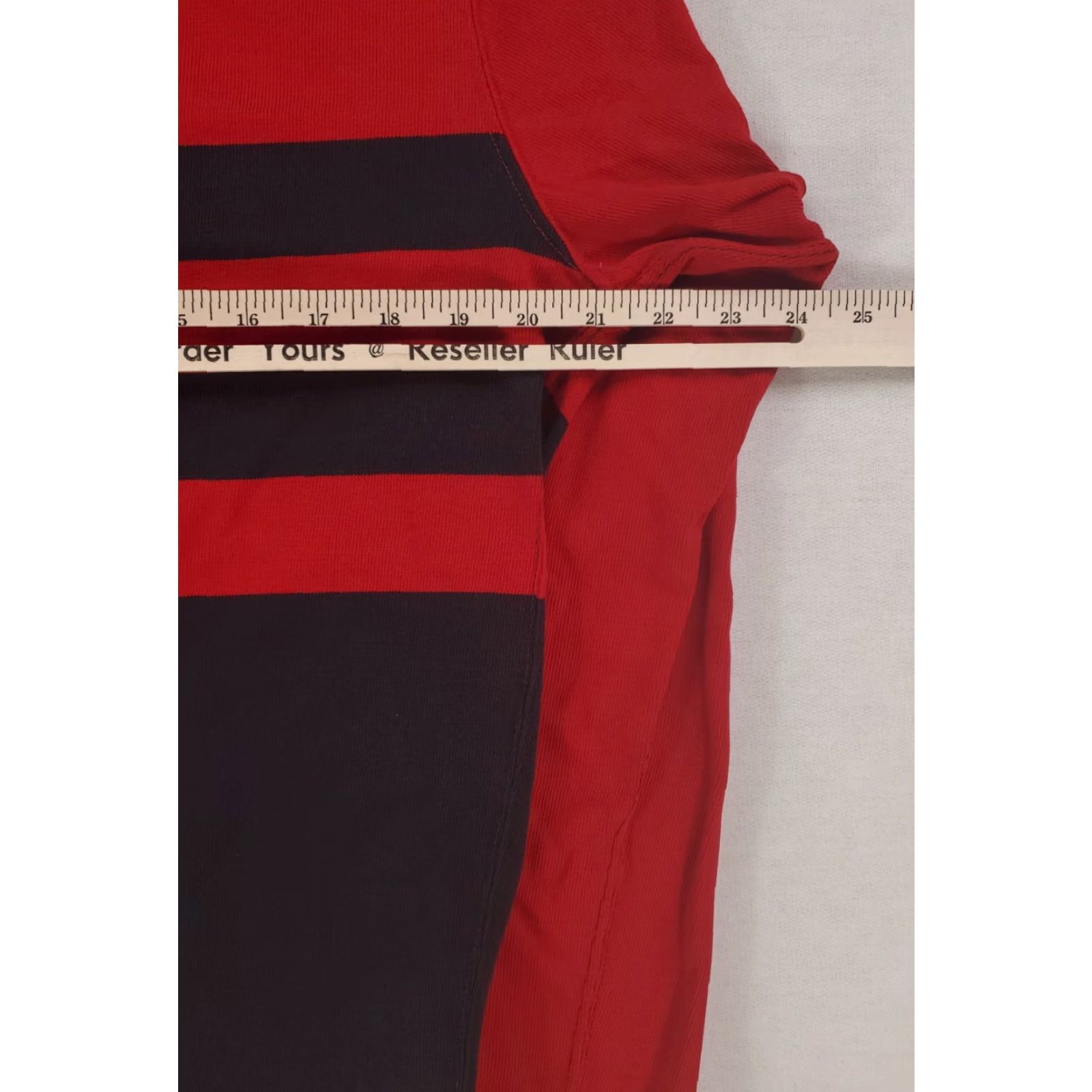 Polo Ralph Lauren VINTAGE Polo Ralph Lauren Rugby Shirt Red Black Long Sleeve Made USA Mens L Shirt Size US L / EU 52-54 / 3 - 7 Thumbnail