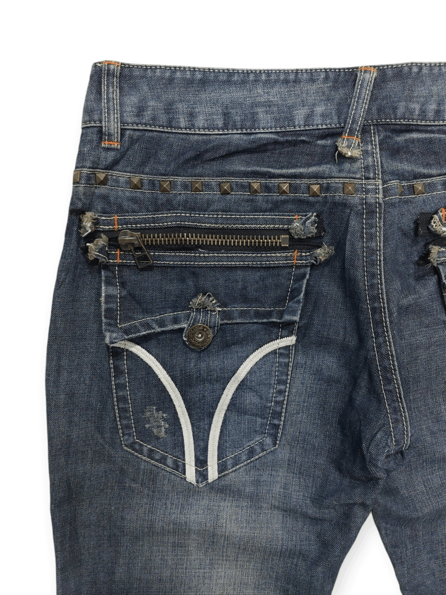 If Six Was Nine × Vintage Vintage Classical Elf 1974 Rare Design Jeans Size US 32 / EU 48 - 18 Thumbnail