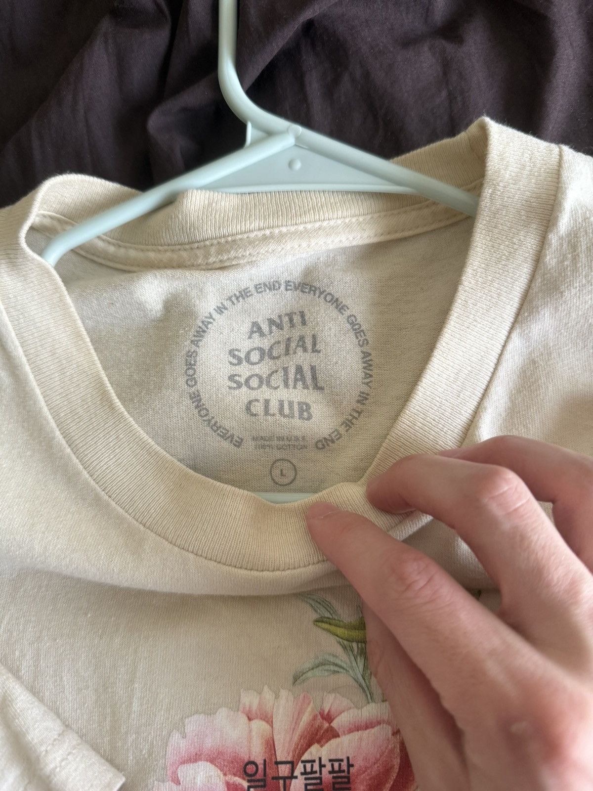 Anti Social Social Club Anti Social Social Club Lust T-Shirt Size US L / EU 52-54 / 3 - 2 Thumbnail