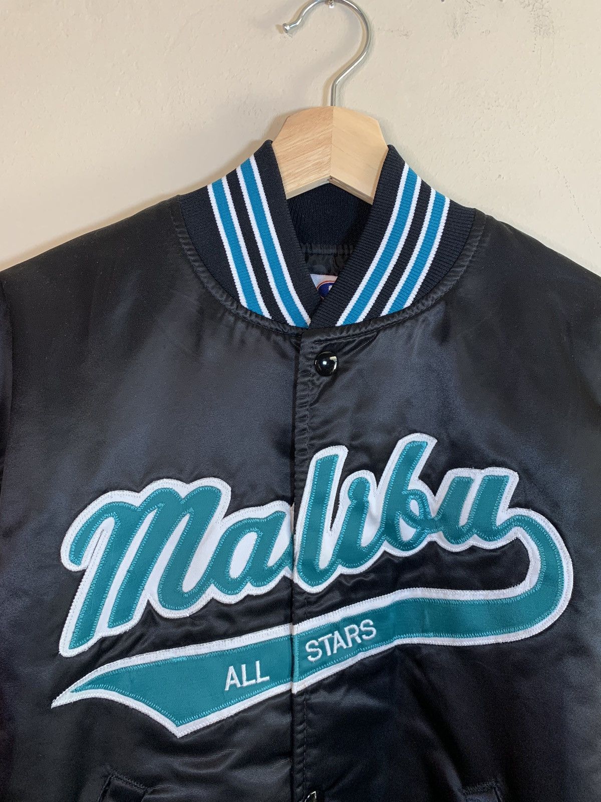 Vintage *RARE* Vintage Malibu All-Stars USA-Made Embroidered Jacket Size US XS / EU 42 / 0 - 2 Thumbnail