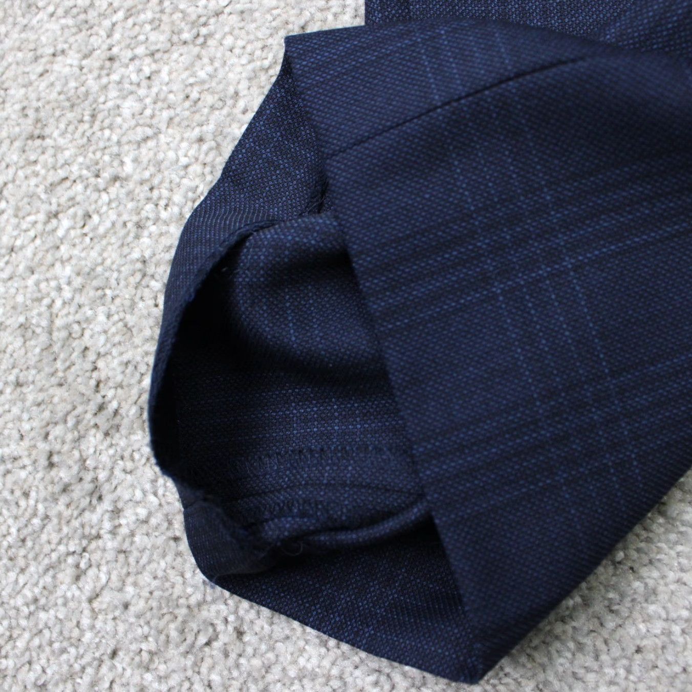 Ralph Lauren LAUREN Ralph Lauren Pants Mens 38x34 Blue Checkered Wool Blend Dress Pants Regular Fit Straight Leg Adults Size US 38 / EU 54 - 5 Thumbnail