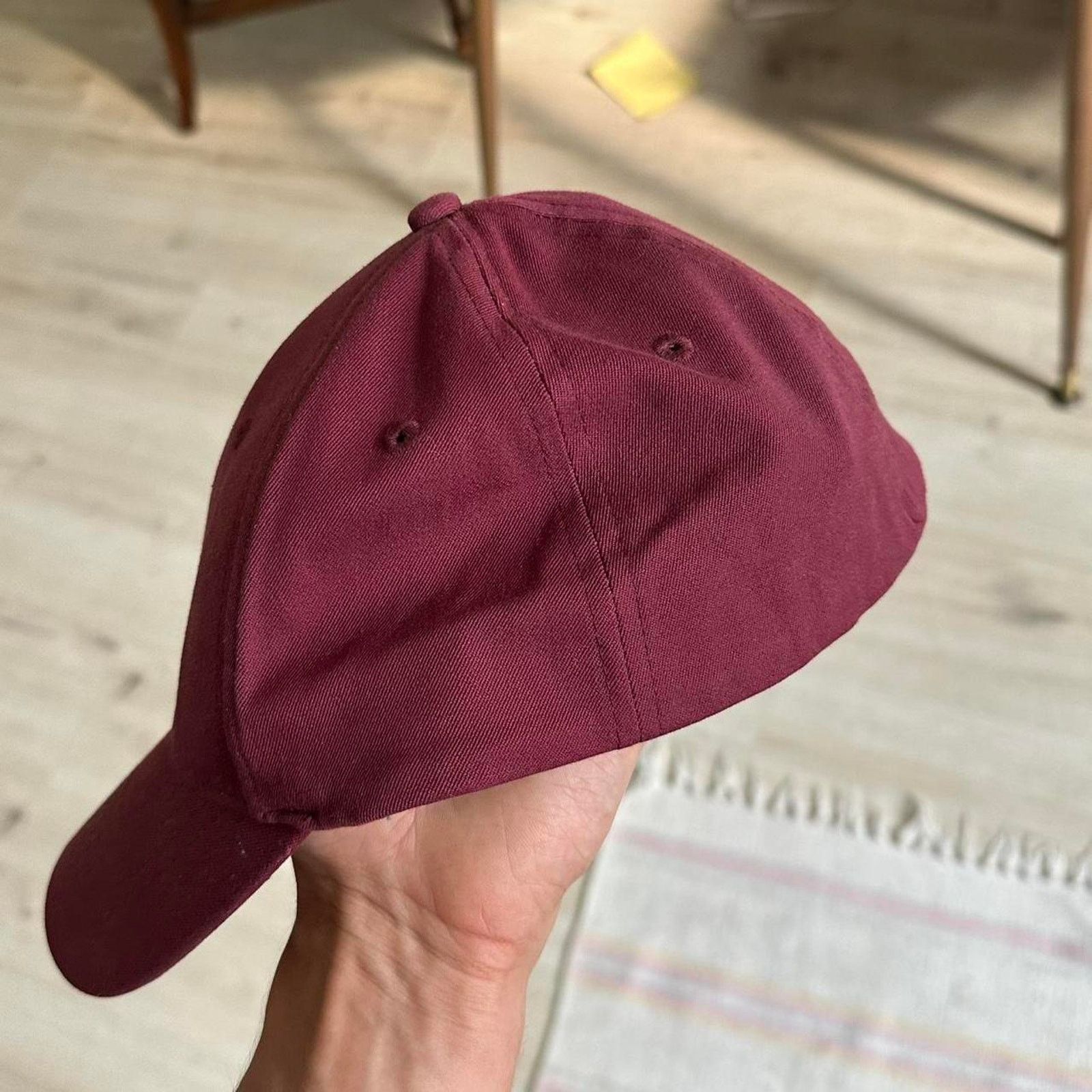 Vintage Epic Basic Y2K Blank Fitted Faded Flex Fit Baseball Hat Cap Size ONE SIZE - 6 Thumbnail